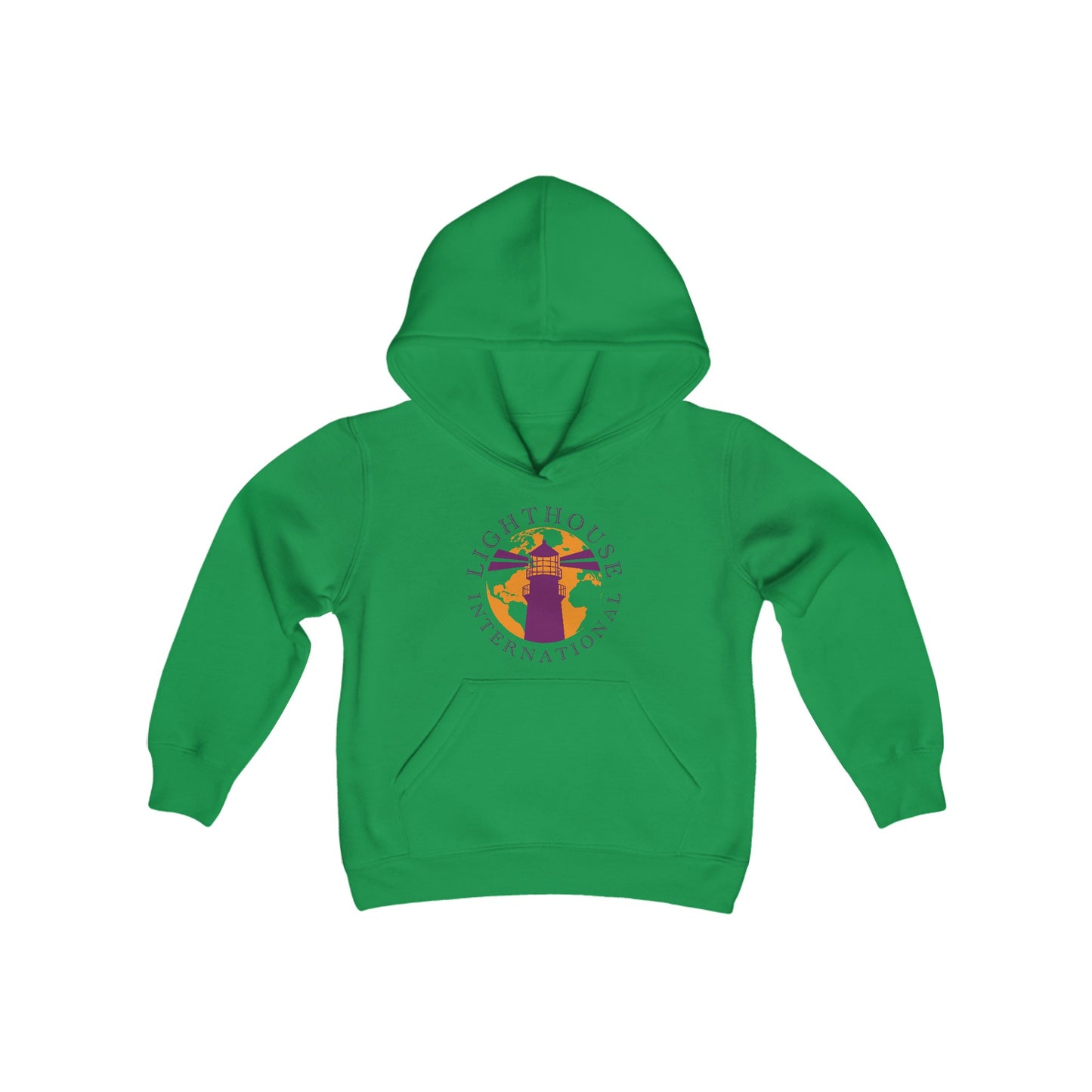 Lighthouse International Youth Heavy Blend Hooded Sweatshirt