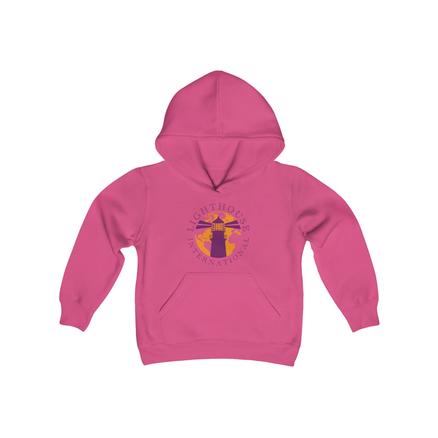 Lighthouse International Youth Heavy Blend Hooded Sweatshirt