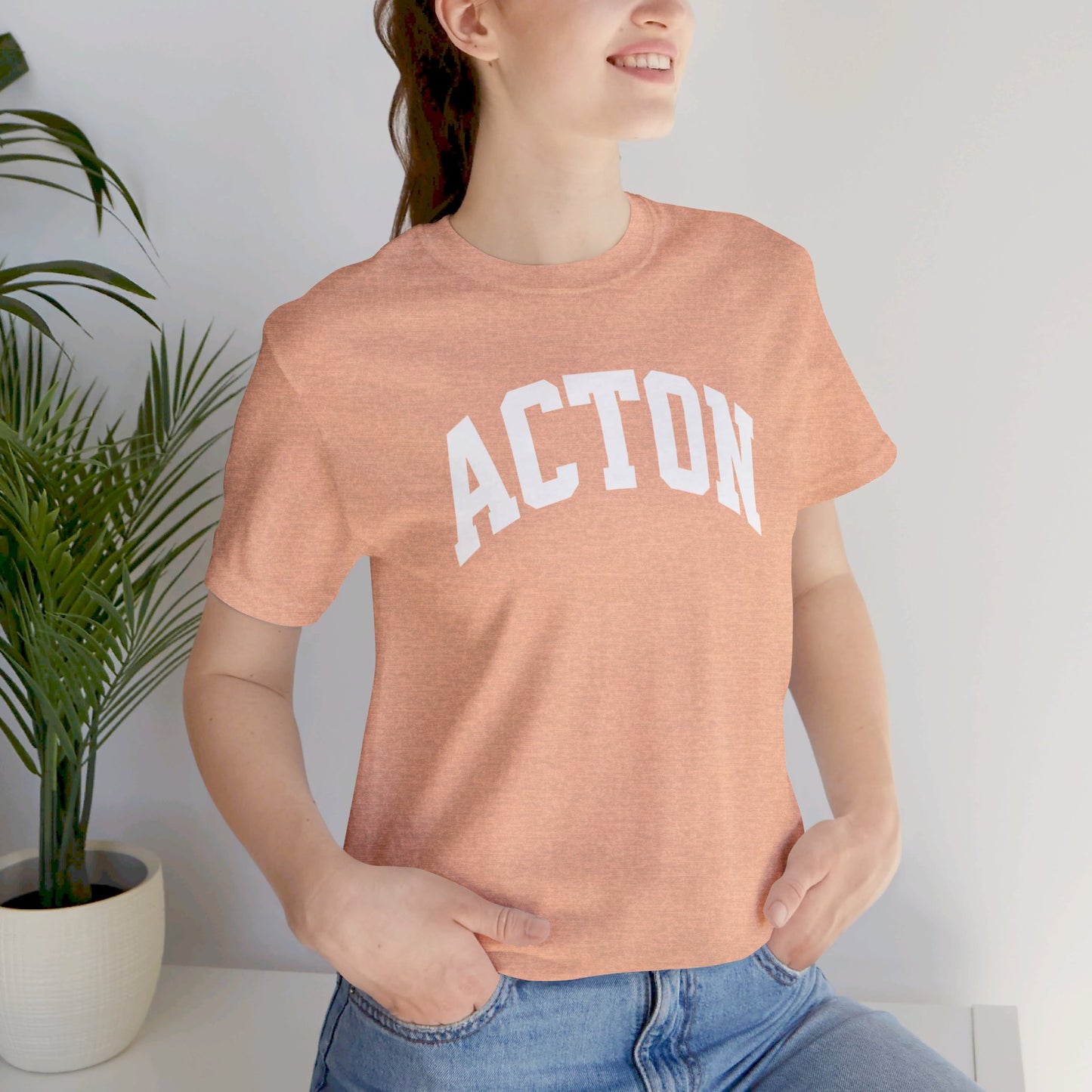 Simple Acton Unisex Jersey Short Sleeve Tee