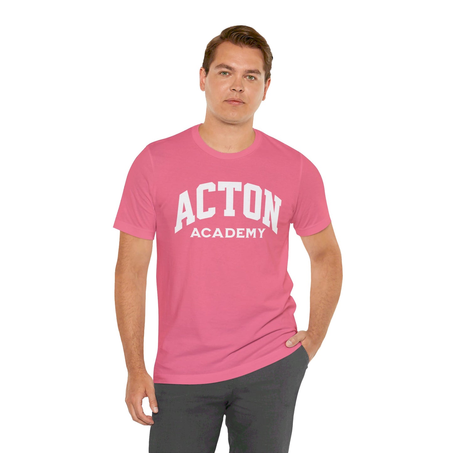 Acton Academy Plain Unisex Jersey Short Sleeve Tee