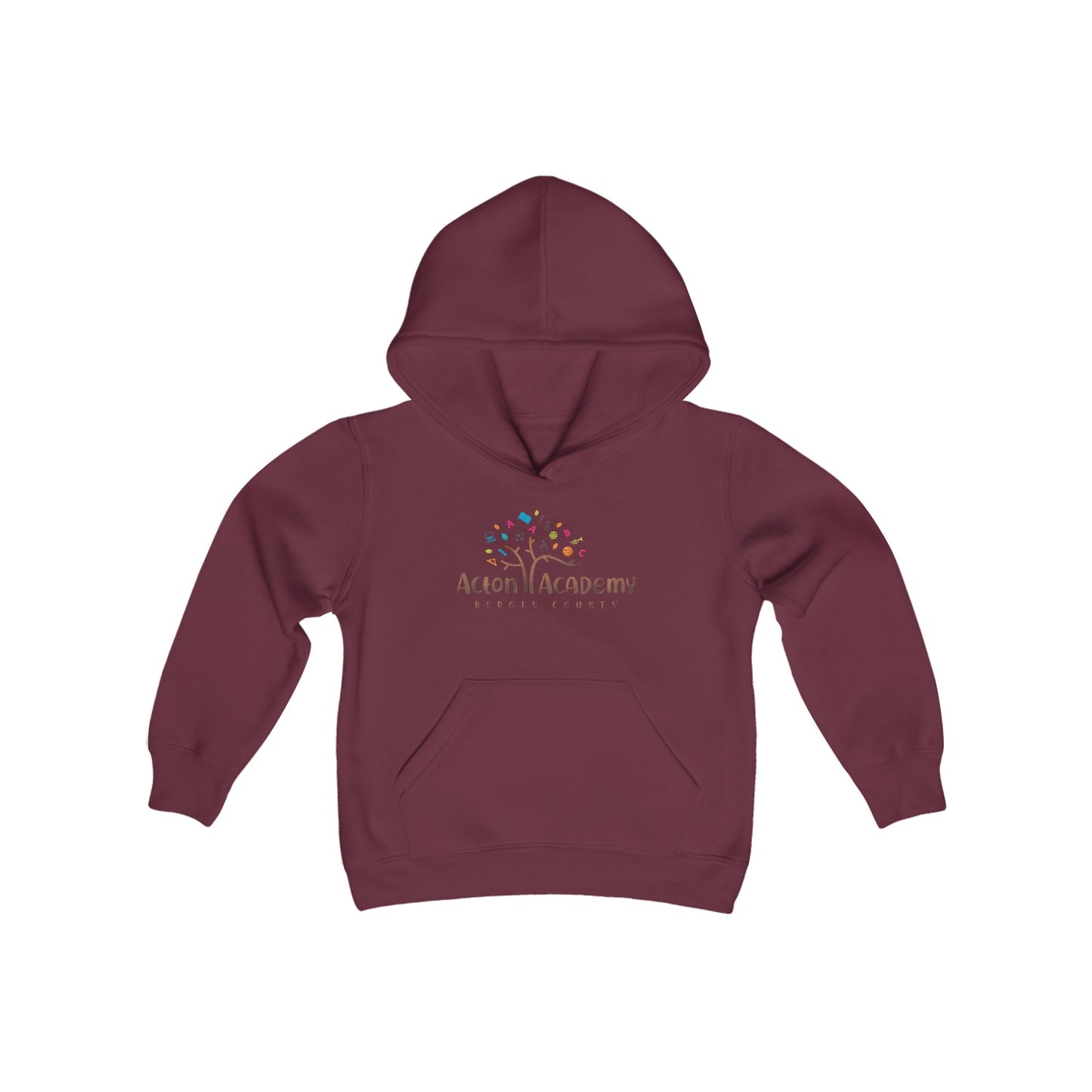Acton Bergen County Youth Heavy Blend Hooded Sweatshirt