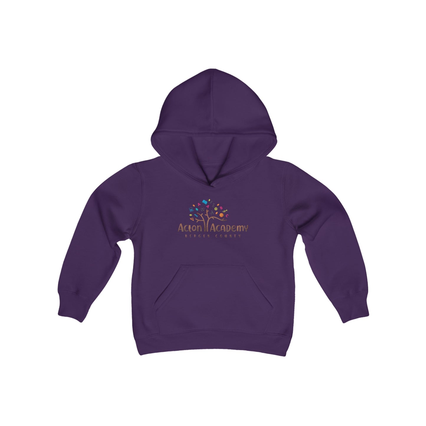Acton Bergen County Youth Heavy Blend Hooded Sweatshirt