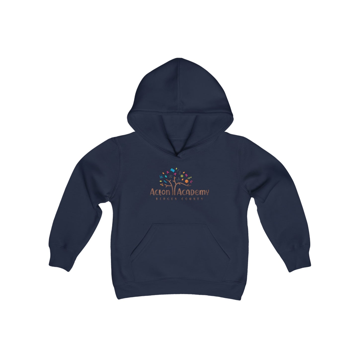 Acton Bergen County Youth Heavy Blend Hooded Sweatshirt