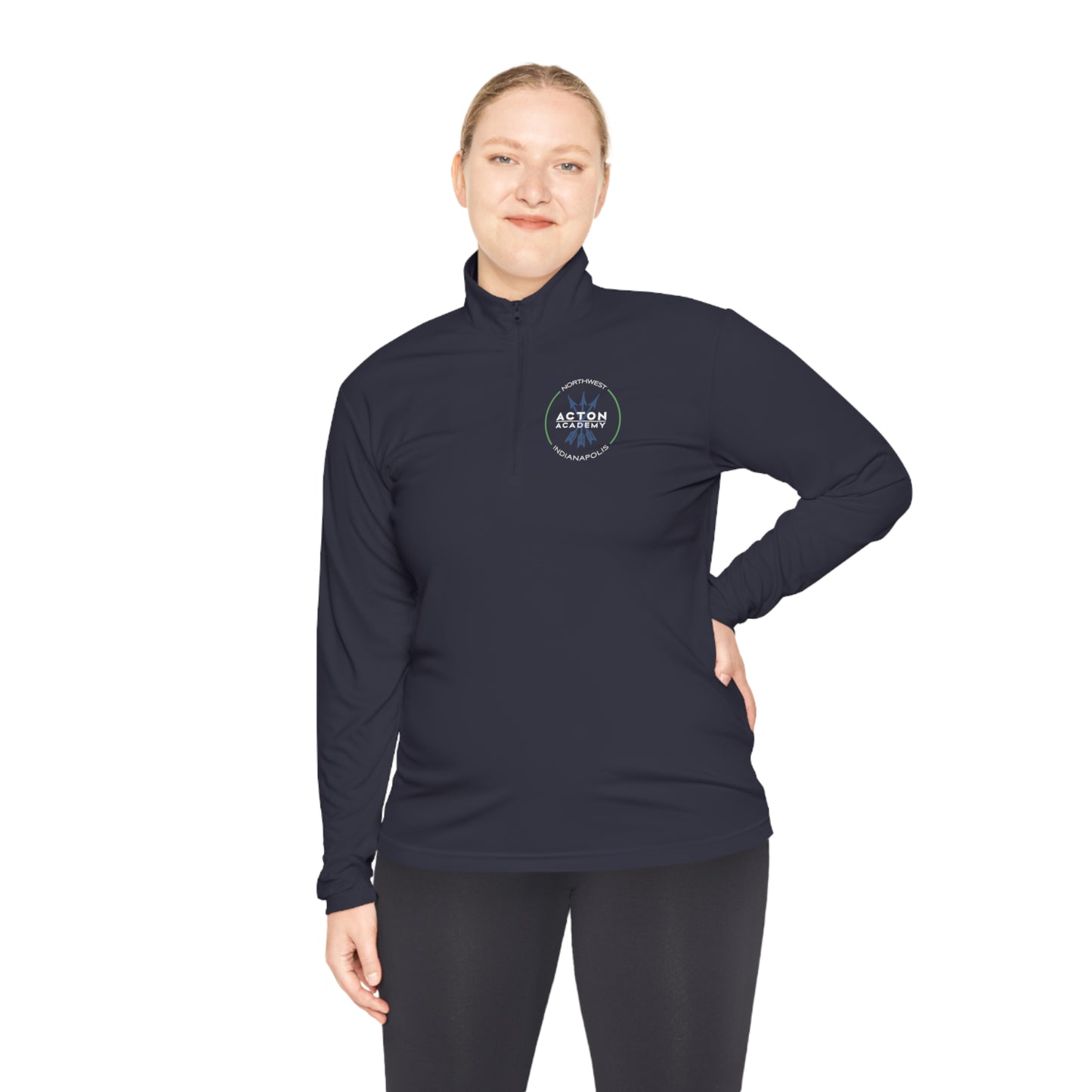 Acton NW Indy Unisex Quarter-Zip Pullover