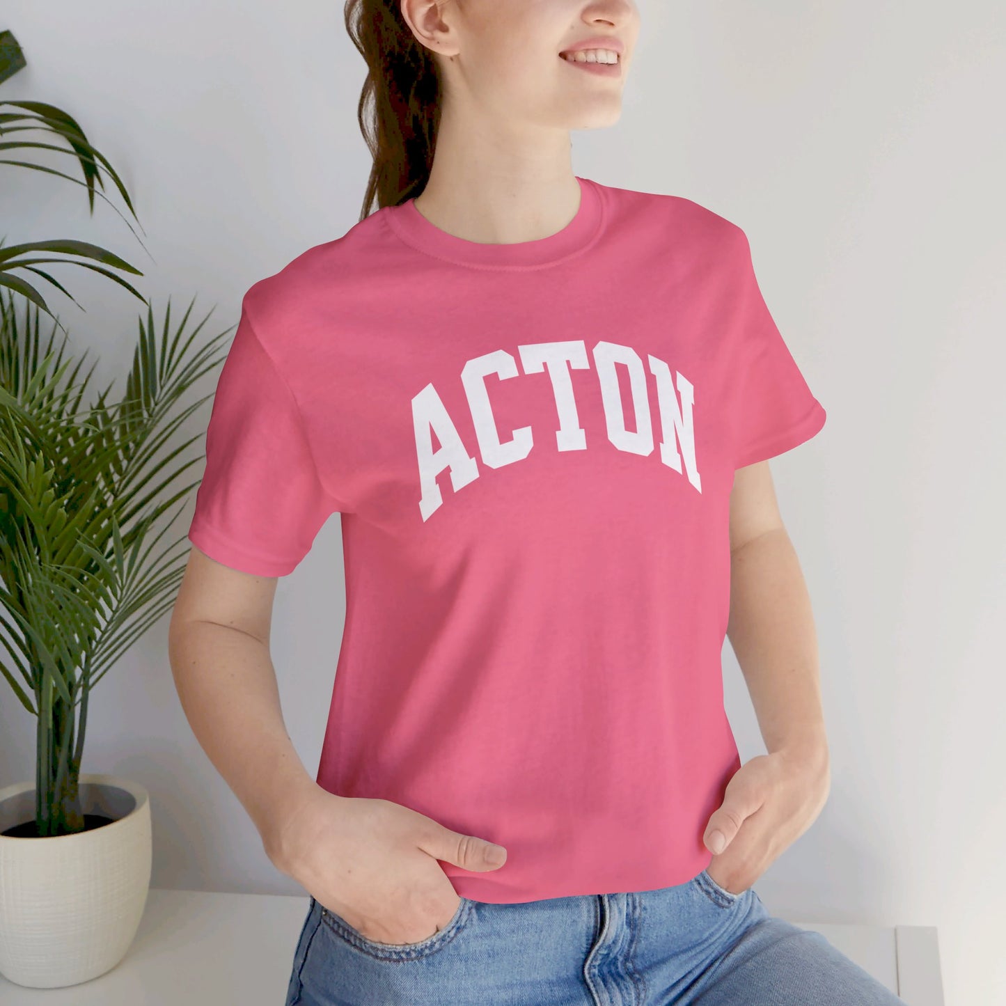 Simple Acton Unisex Jersey Short Sleeve Tee