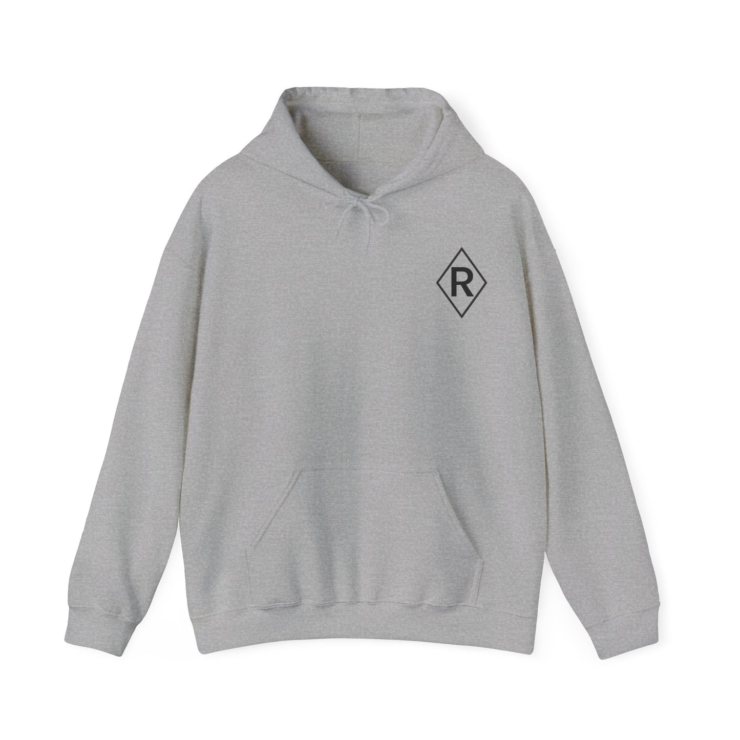 Diamond R Pools White Unisex Heavy Blend™ Hooded Sweatshirt