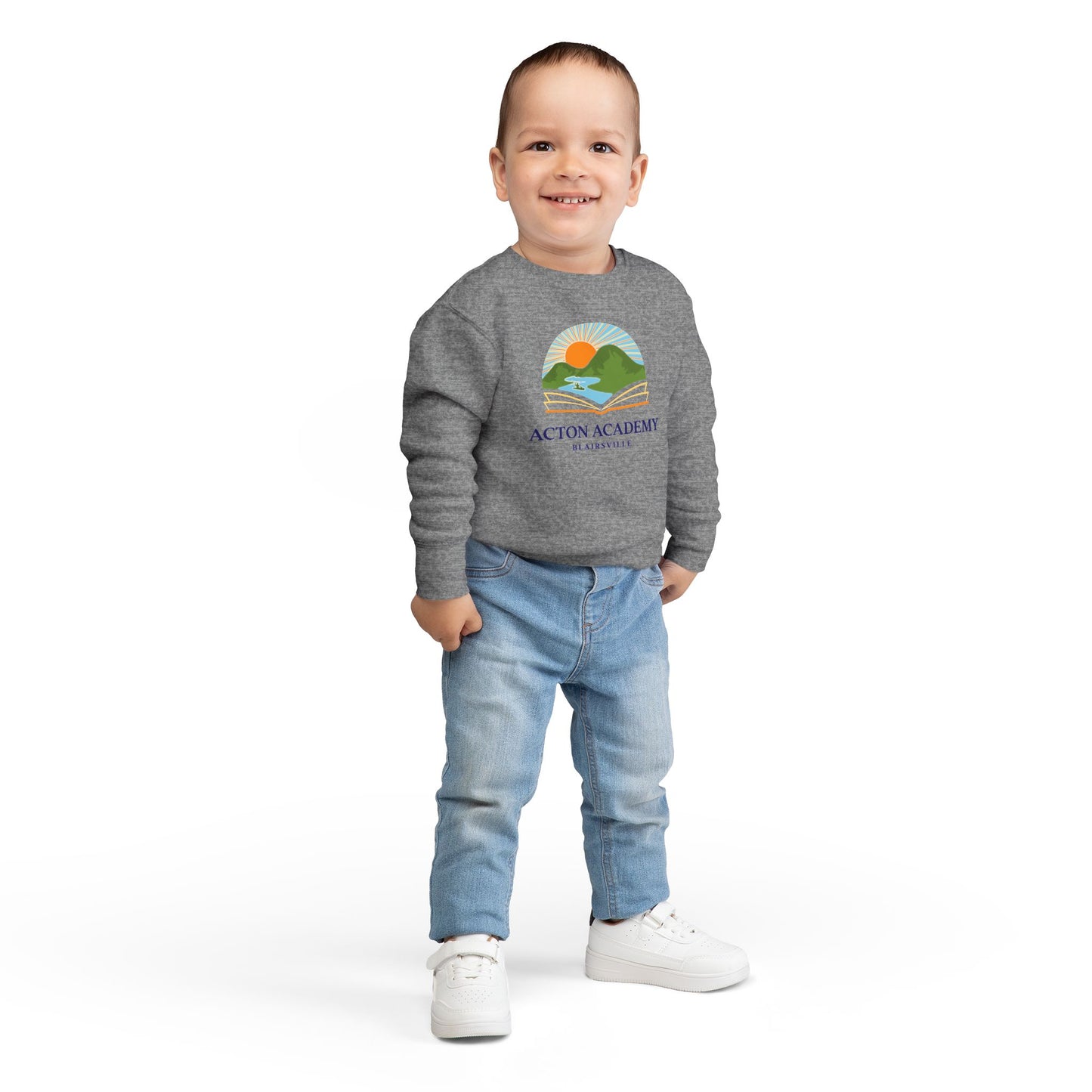 Acton Academy Blairsville Toddler Crewneck Sweatshirt