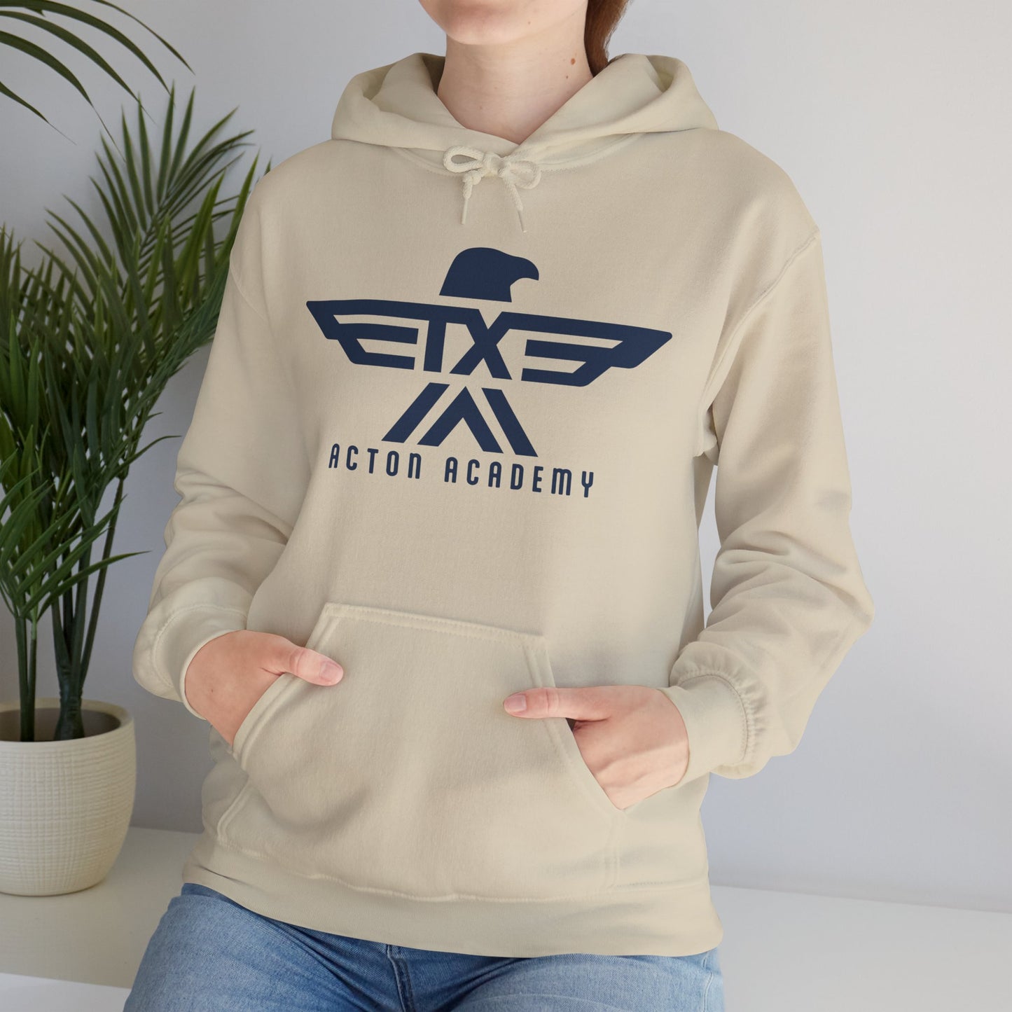 Acton CyFair Retro logo Unisex Heavy Blend™ Hooded Sweatshirt