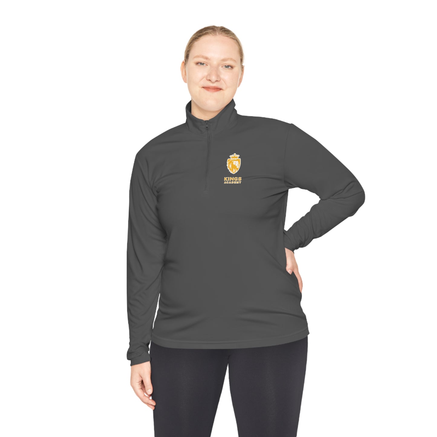 Acton King's Academy Unisex Quarter-Zip Pullover