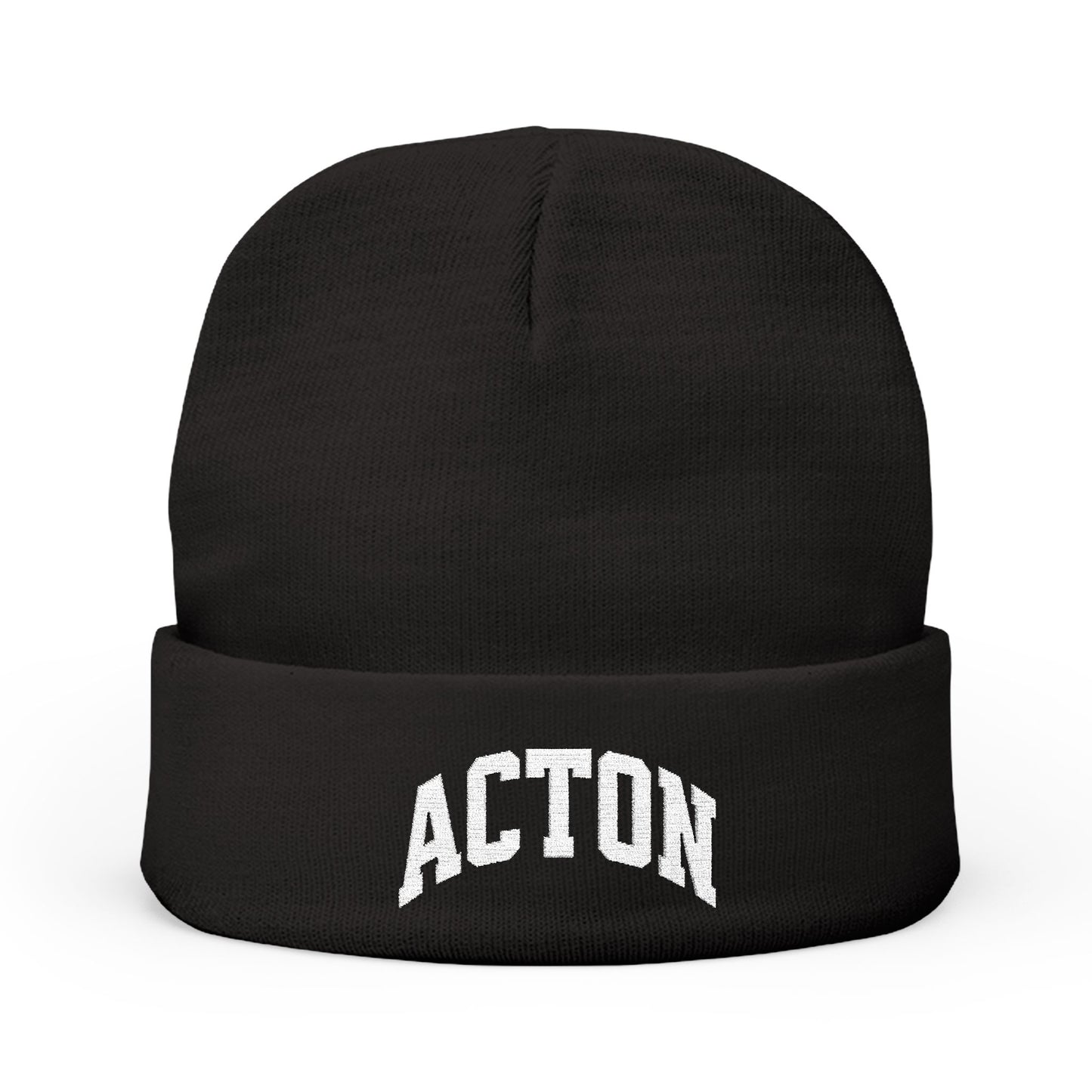 Custom Embroidered Knit Beanie - Your Logo Here - Perfect for Winter & Branding