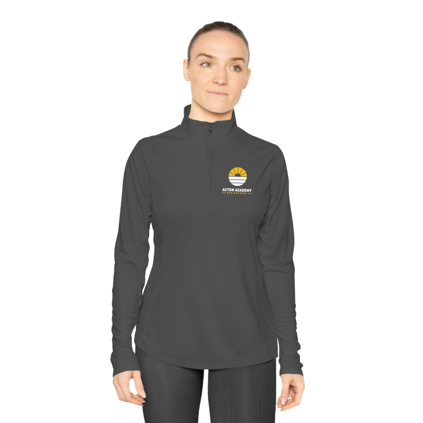 Acton Academy Madison West Ladies Quarter-Zip Pullover