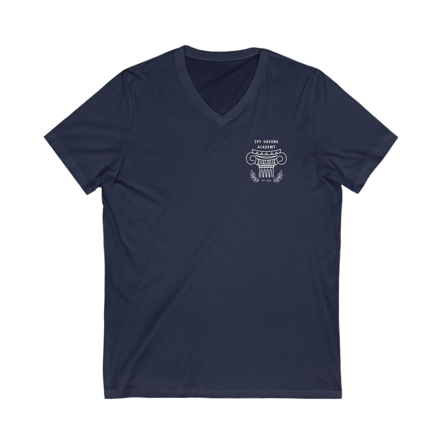 Ivy Greene Unisex Jersey Short Sleeve V-Neck Tee