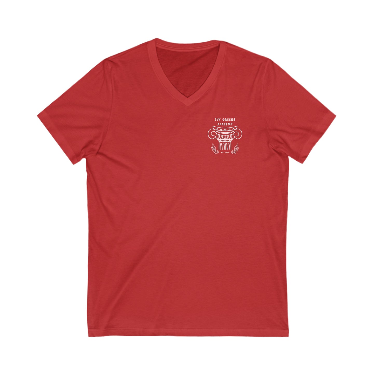 Ivy Greene Unisex Jersey Short Sleeve V-Neck Tee