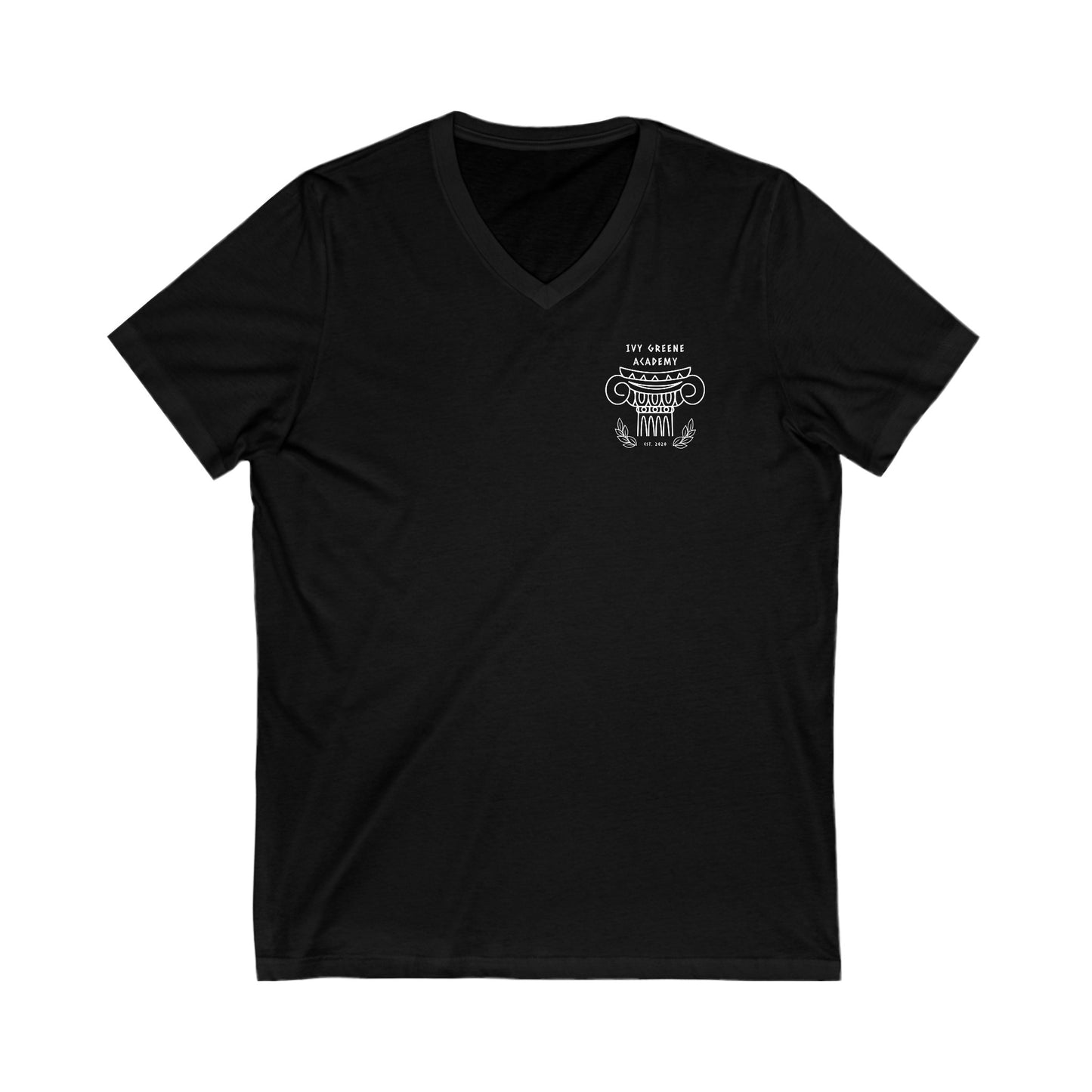 Ivy Greene Unisex Jersey Short Sleeve V-Neck Tee