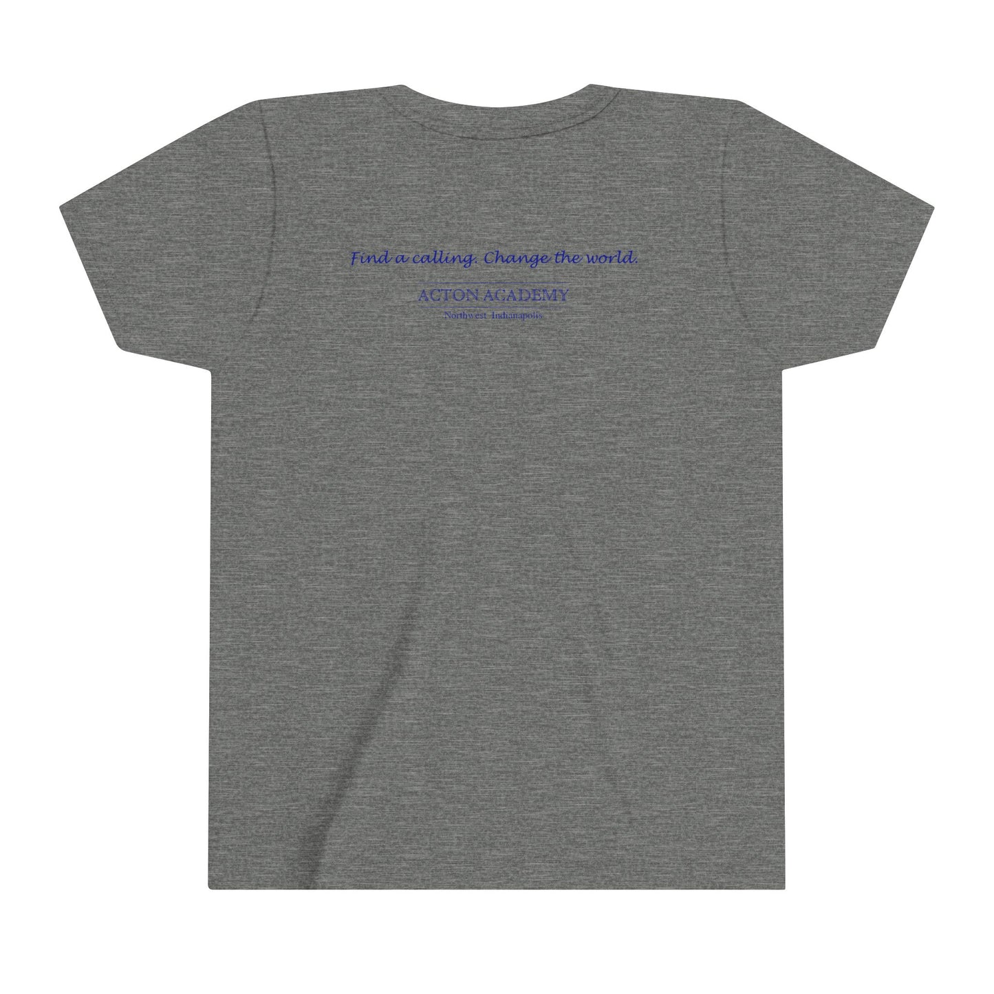 Acton NW Indy Hero's Journey Line Drawing Youth Short Sleeve Tee