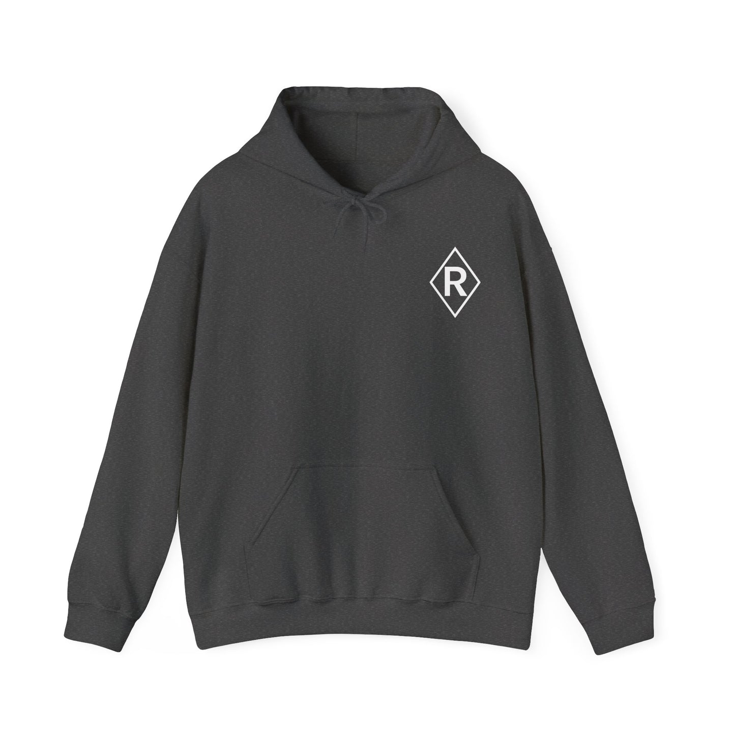 Diamond R Pools Black Unisex Heavy Blend™ Hooded Sweatshirt