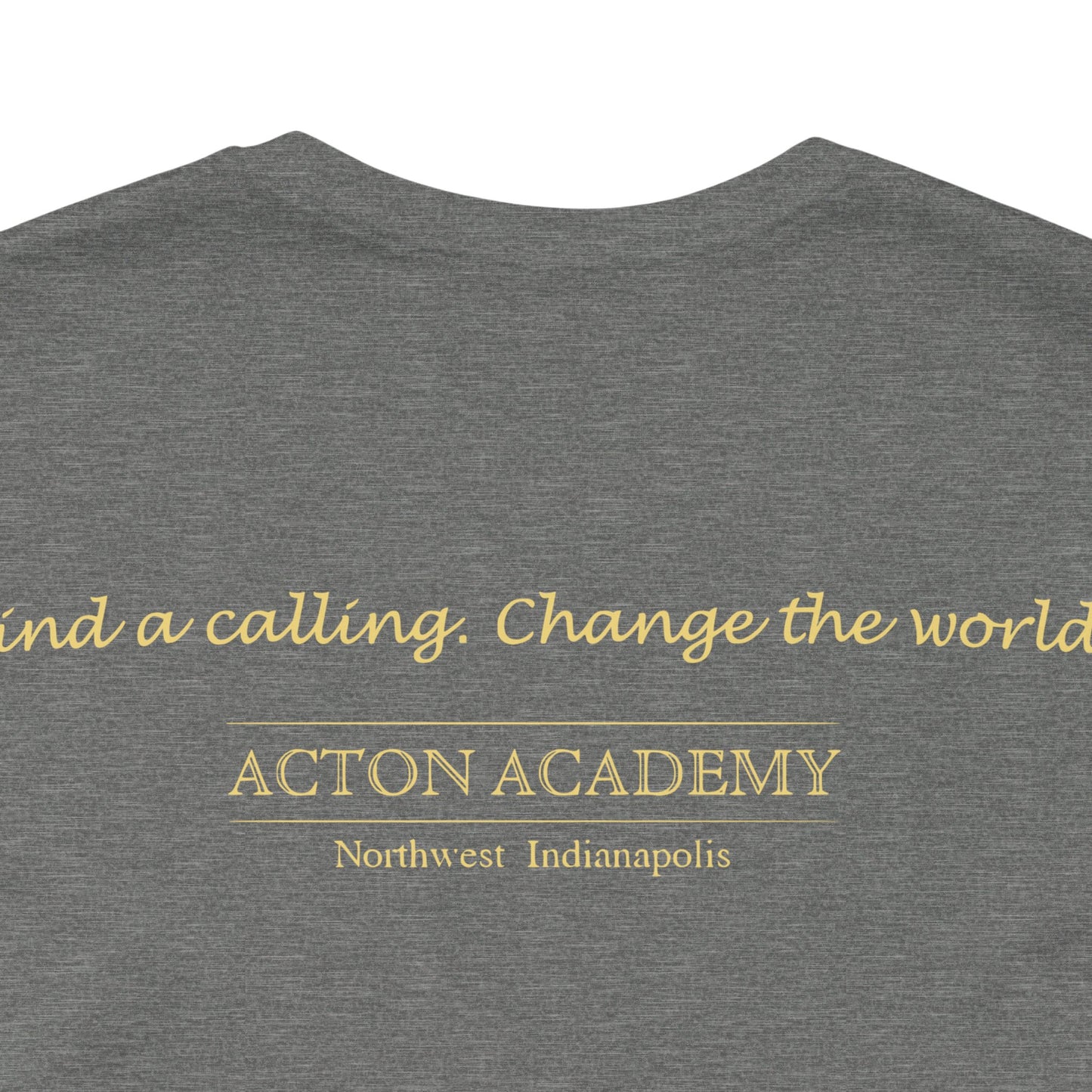 Acton NW Indy Be Curious Unisex Jersey Short Sleeve Tee