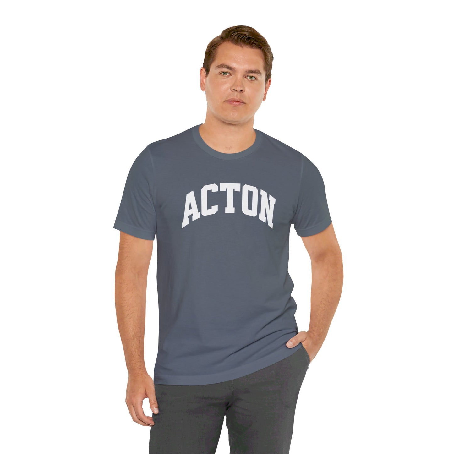 Simple Acton Unisex Jersey Short Sleeve Tee