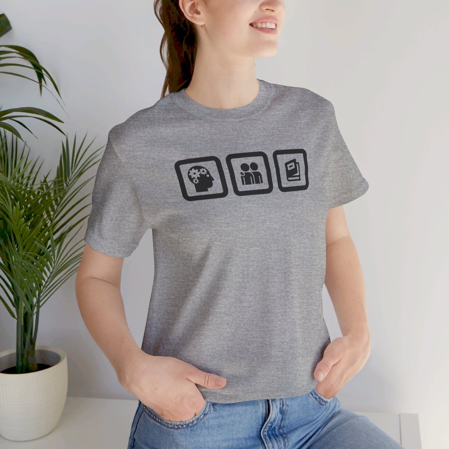 3B's Unisex Jersey Short Sleeve Tee