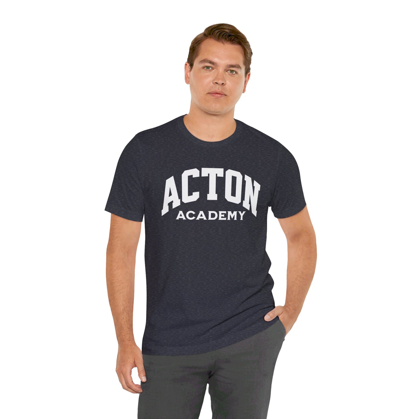 Acton Academy Plain Unisex Jersey Short Sleeve Tee
