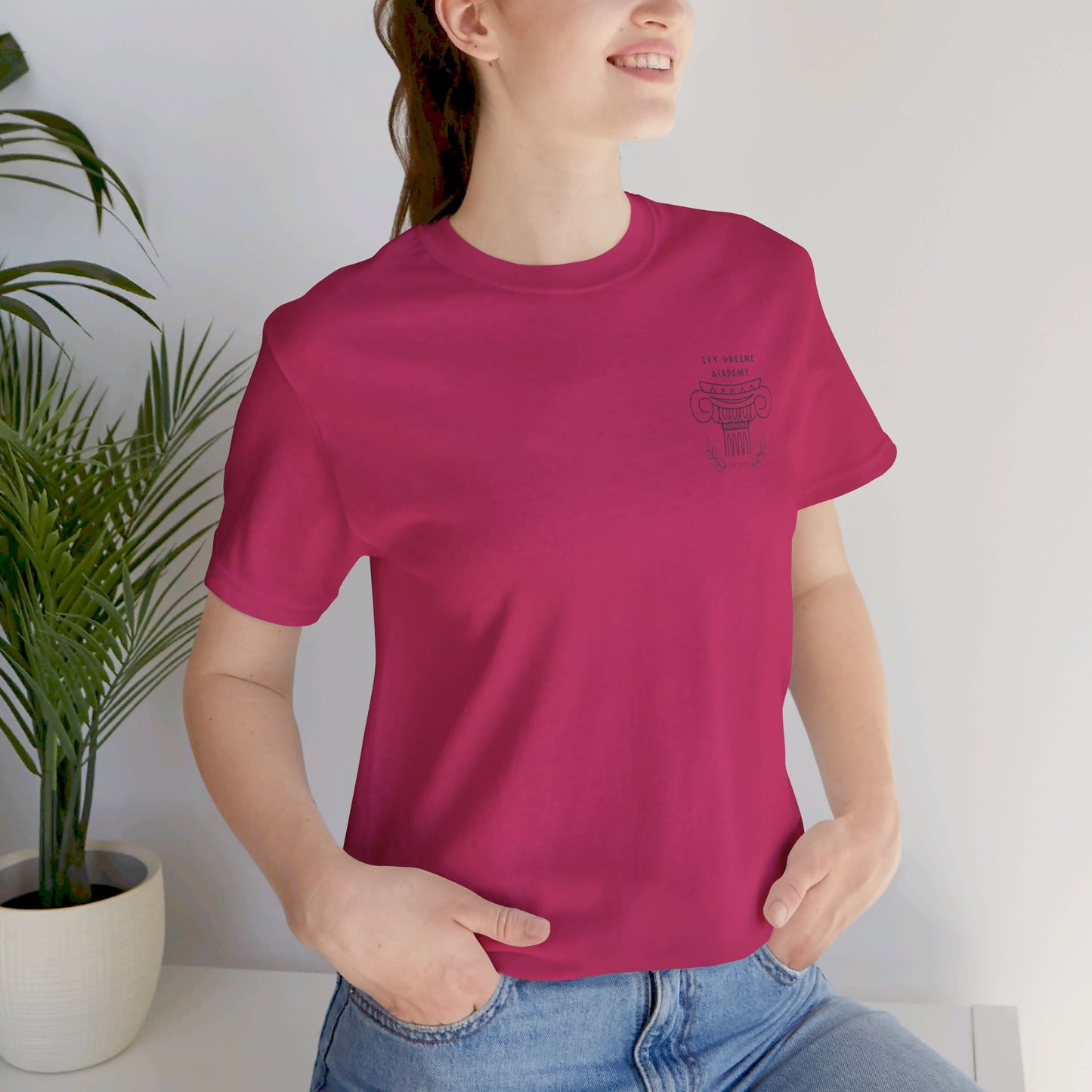 Ivy Greene logo Unisex Jersey Short Sleeve Tee