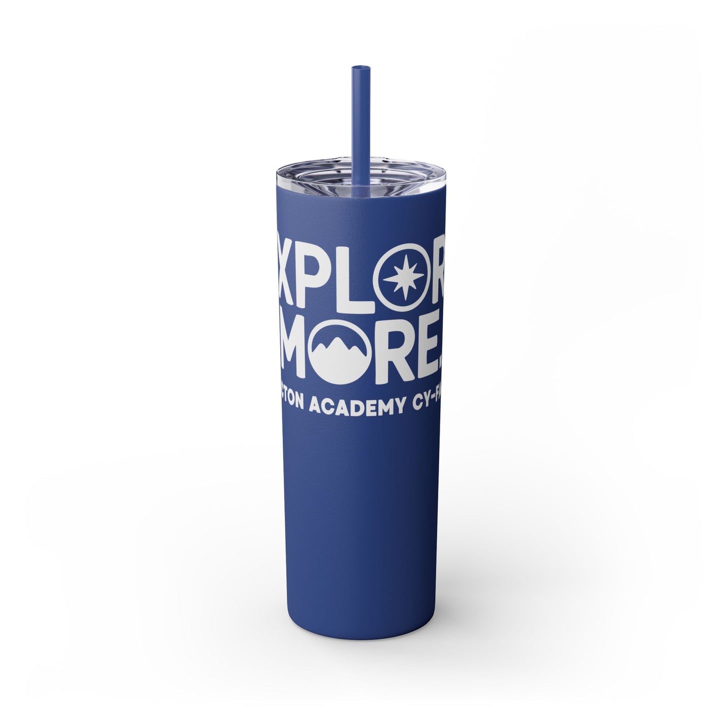 Acton CyFair Skinny Tumbler with Straw, 20oz