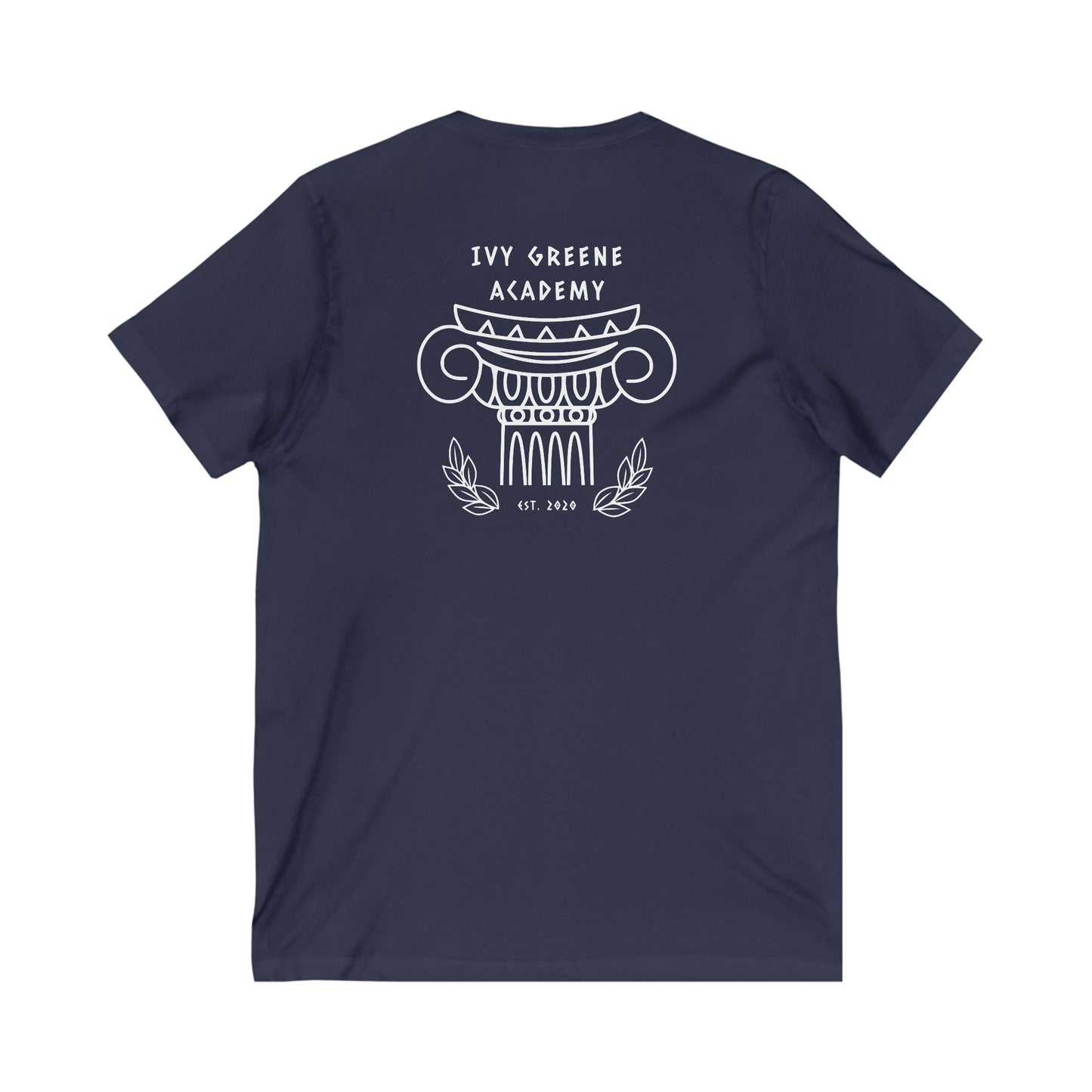 Ivy Greene Unisex Jersey Short Sleeve V-Neck Tee
