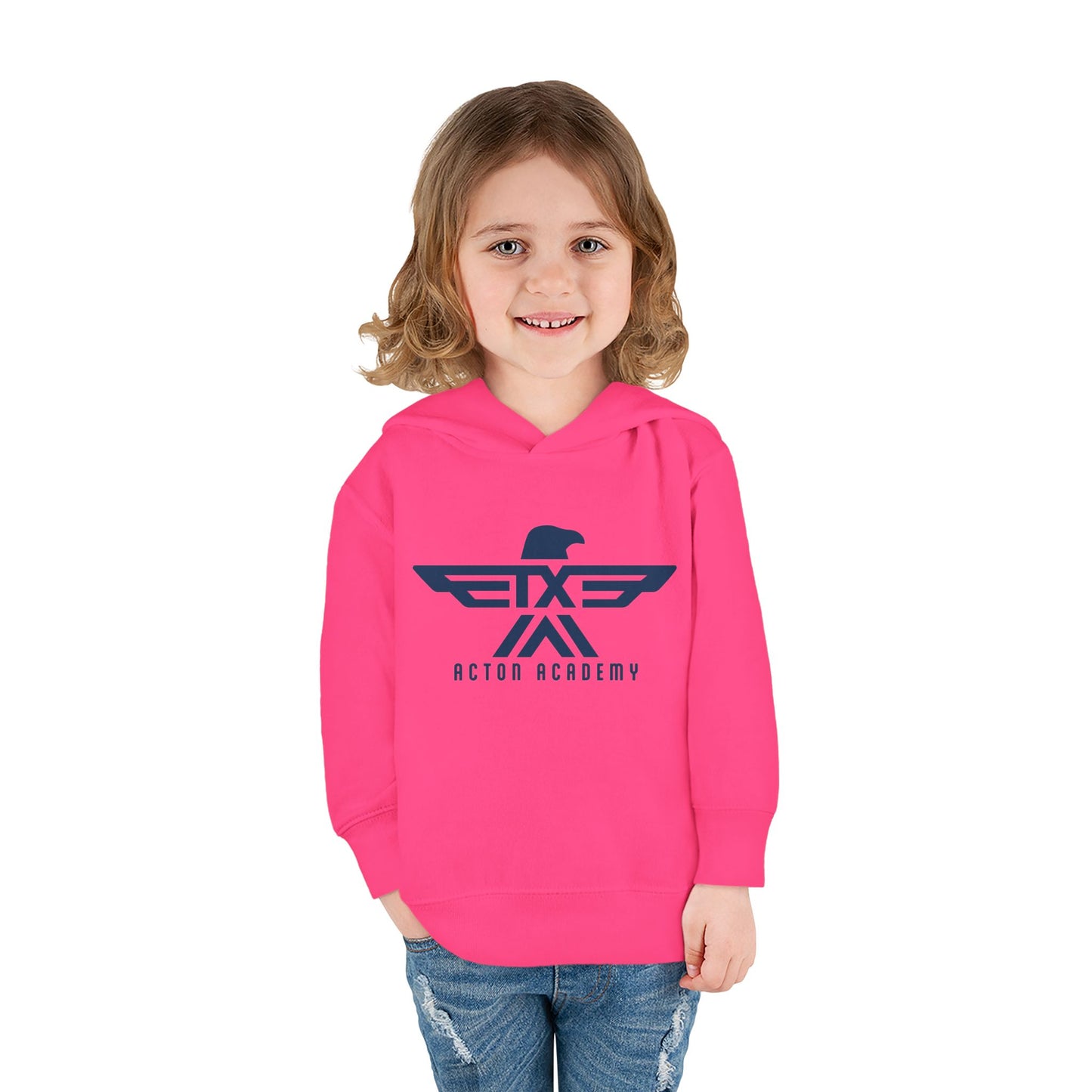 Acton CyFair Retro logo Toddler Pullover Fleece Hoodie