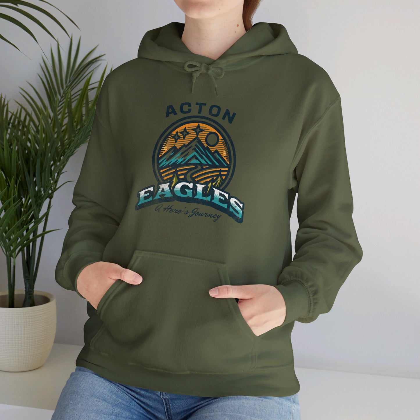 Acton A Hero's Journey Unisex Heavy Blend™ Hooded Sweatshirt