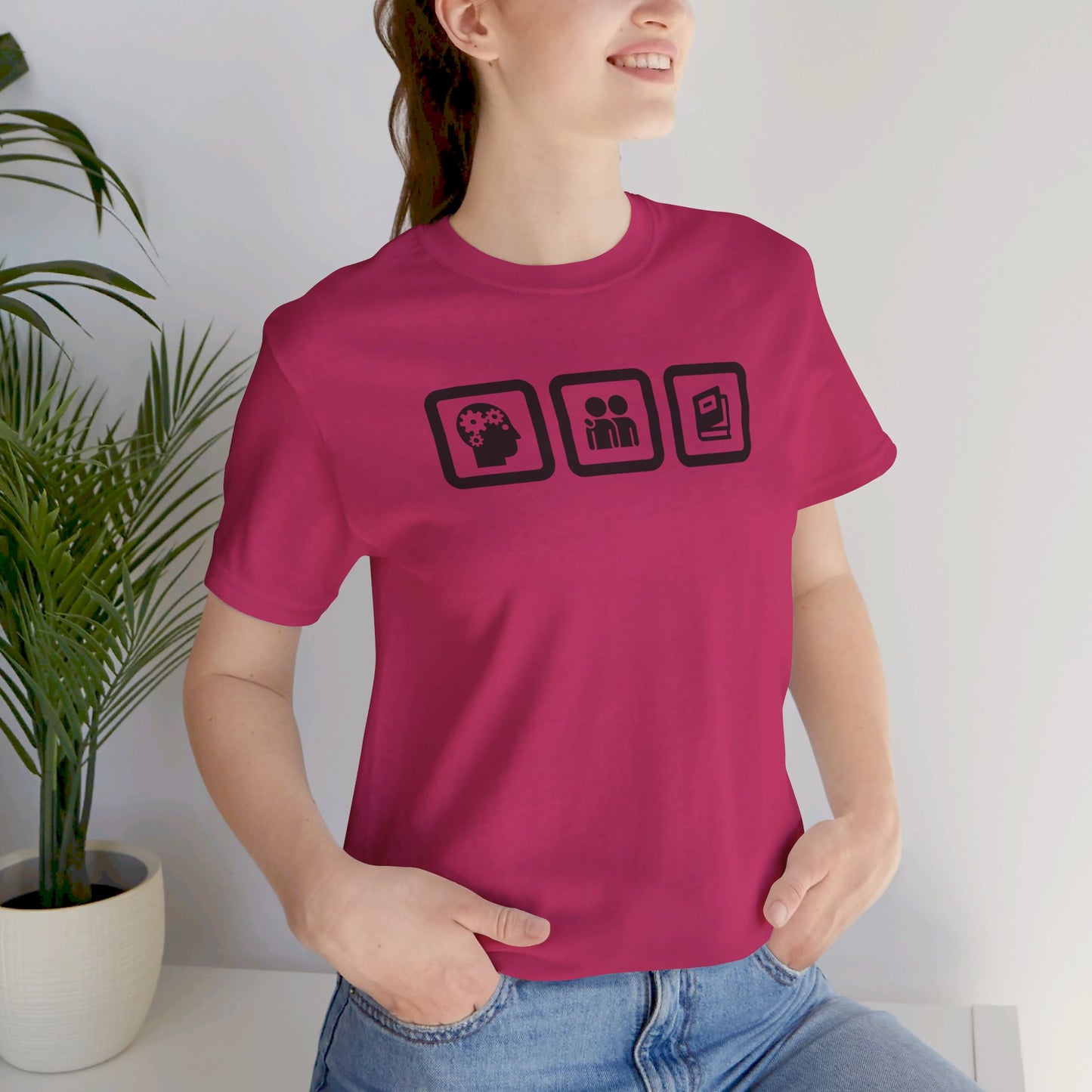 3B's Unisex Jersey Short Sleeve Tee