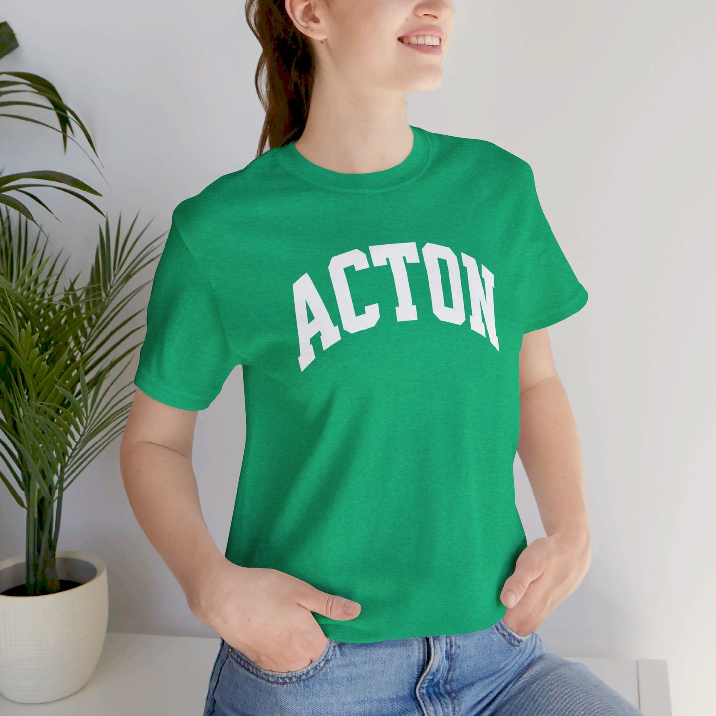 Simple Acton Unisex Jersey Short Sleeve Tee