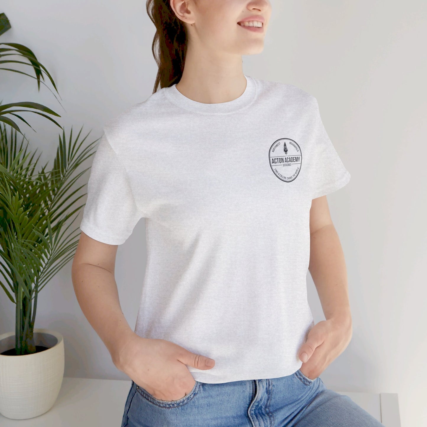 Acton NW Indy Learner Daily Facts Unisex Jersey Short Sleeve Tee