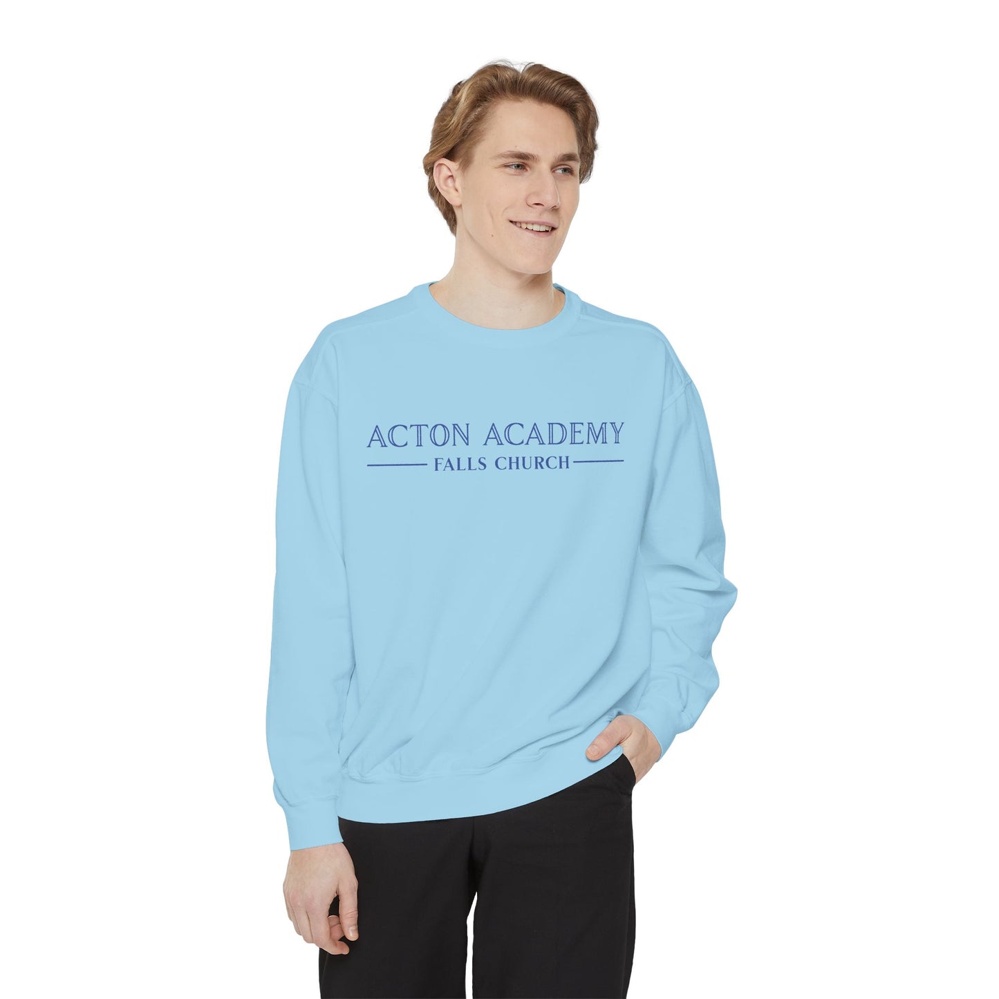 Acton Academy Falls Church Unisex Garment-Dyed Sweatshirt