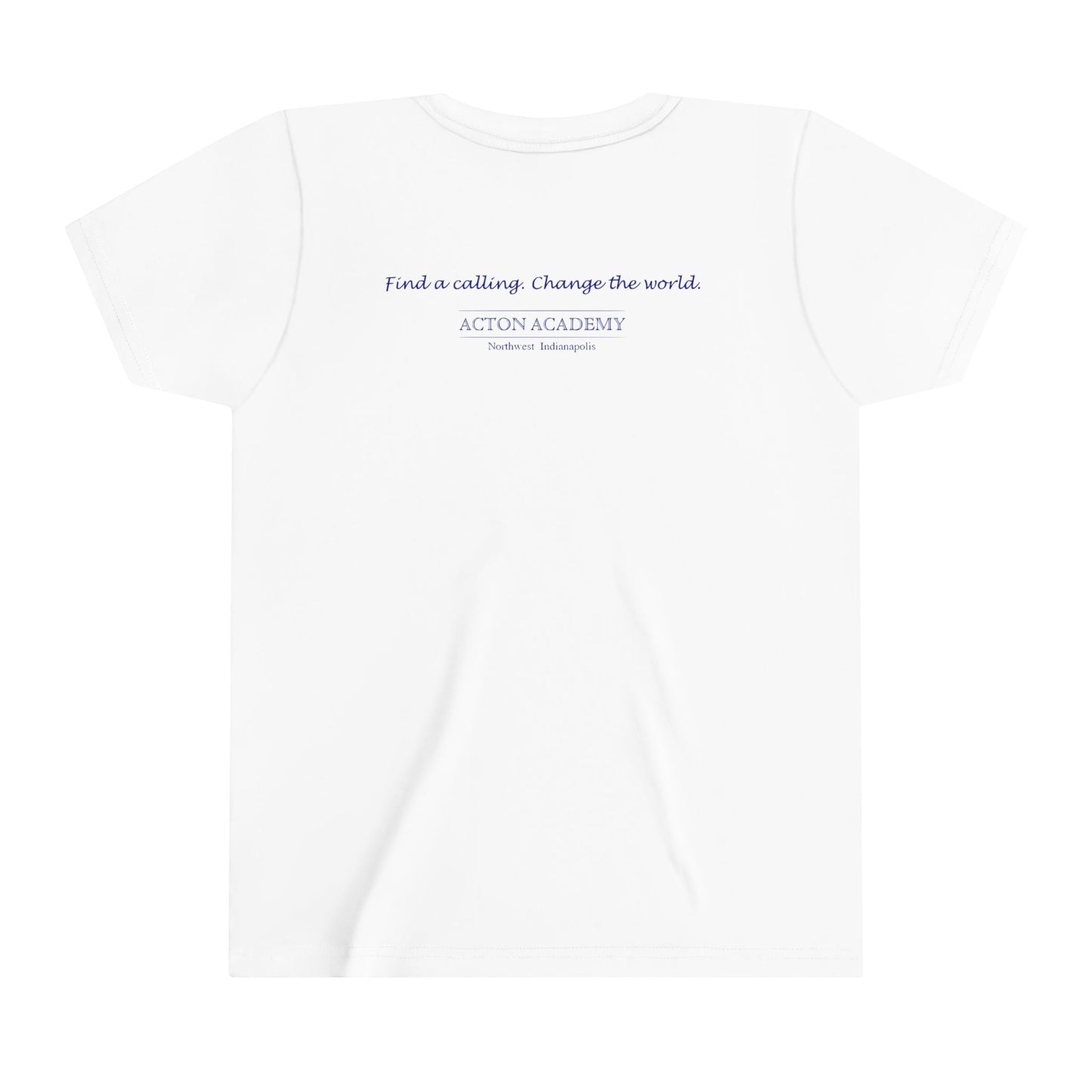 Acton NW Indy Hero's Journey Line Drawing Youth Short Sleeve Tee