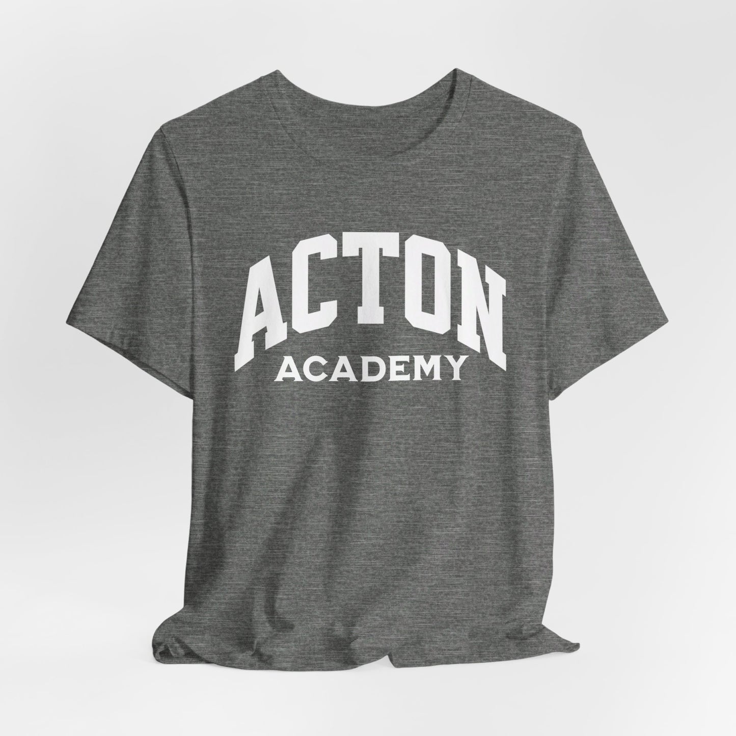 Acton Academy Plain Unisex Jersey Short Sleeve Tee