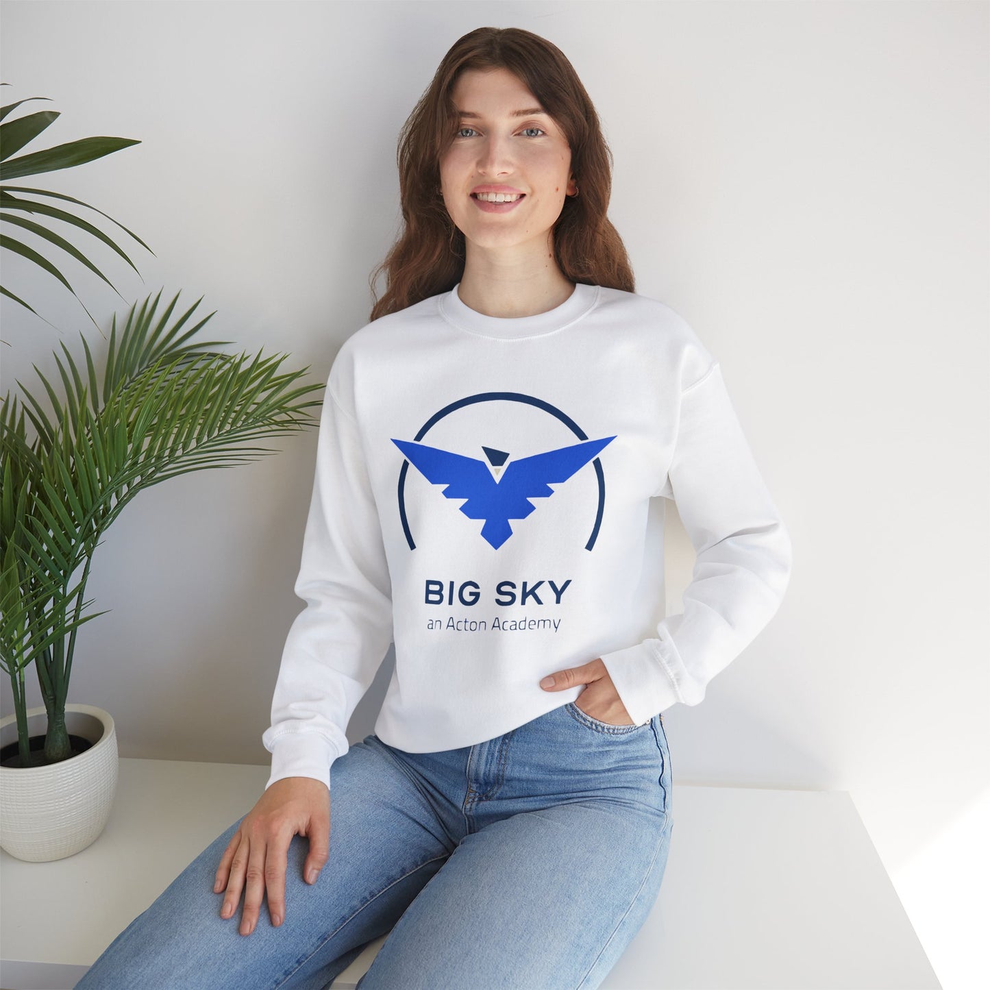 Big Sky Unisex Heavy Blend™ Crewneck Sweatshirt