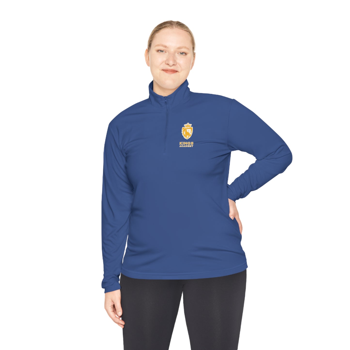 Acton King's Academy Unisex Quarter-Zip Pullover