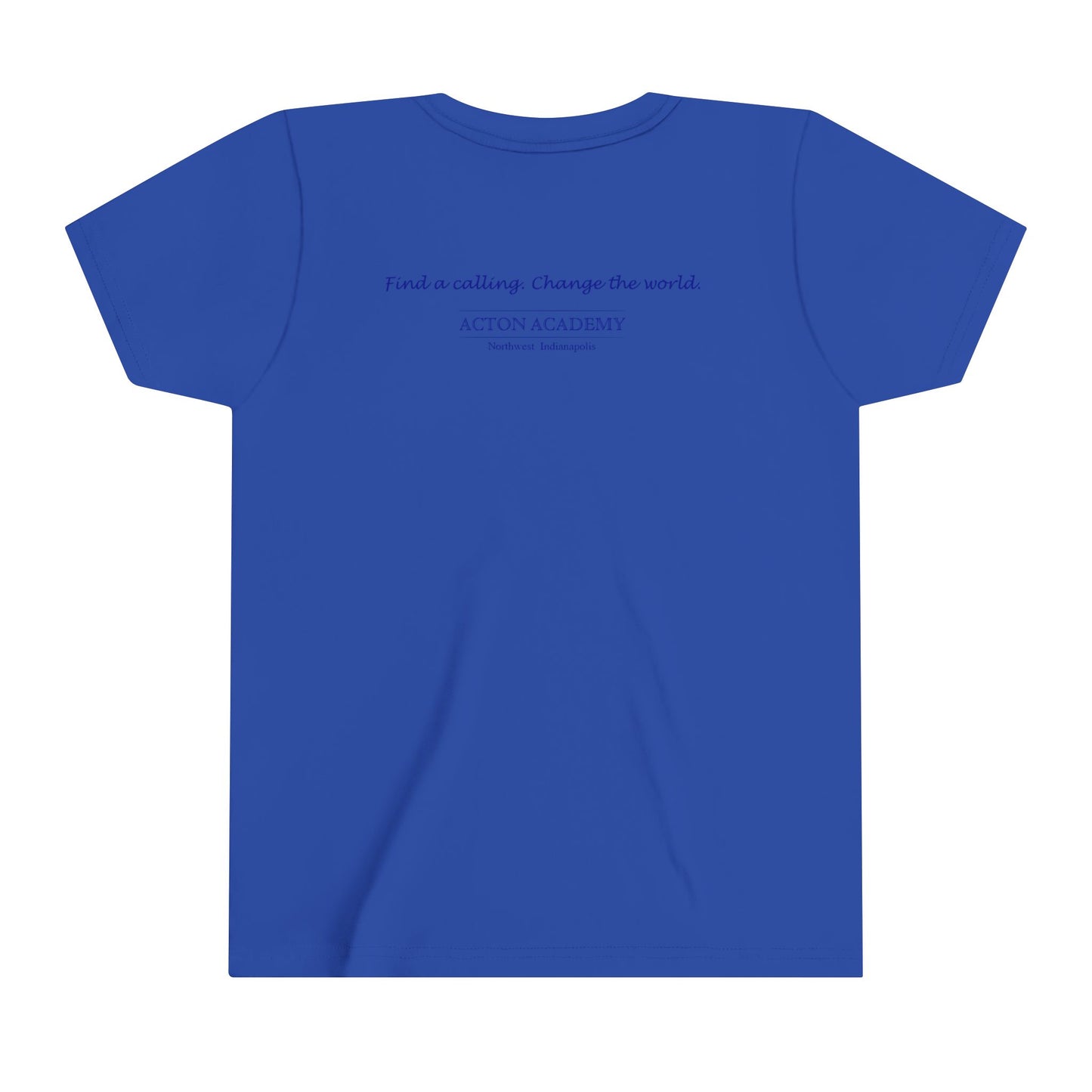 Acton NW Indy Hero's Journey Line Drawing Youth Short Sleeve Tee