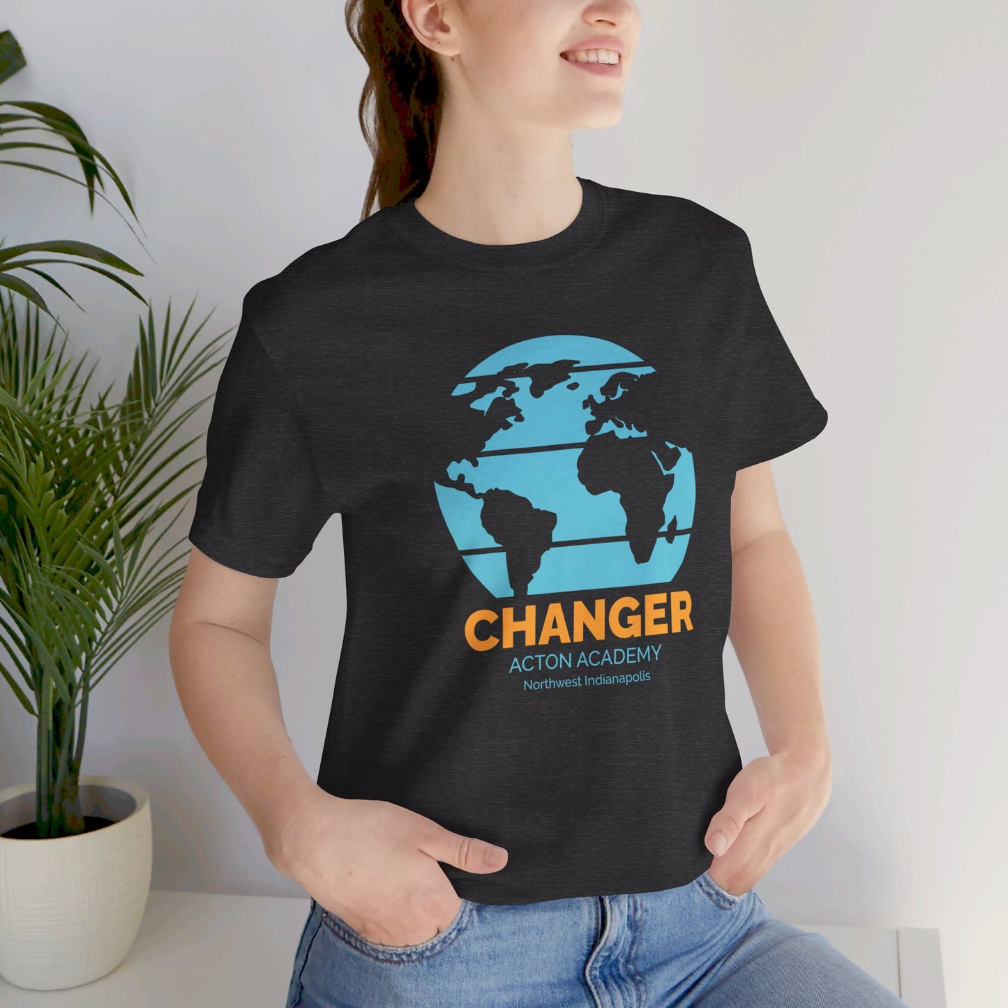 Acton NW Indy World Changer Unisex Jersey Short Sleeve Tee