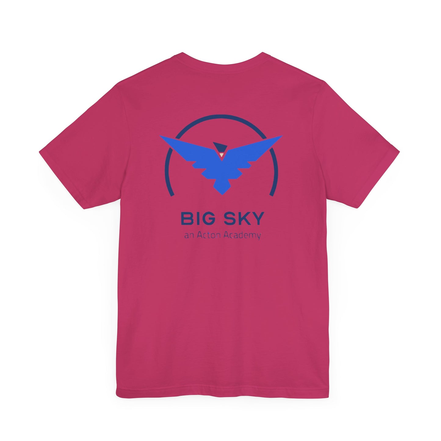 Big Sky front/back Unisex Jersey Short Sleeve Tee