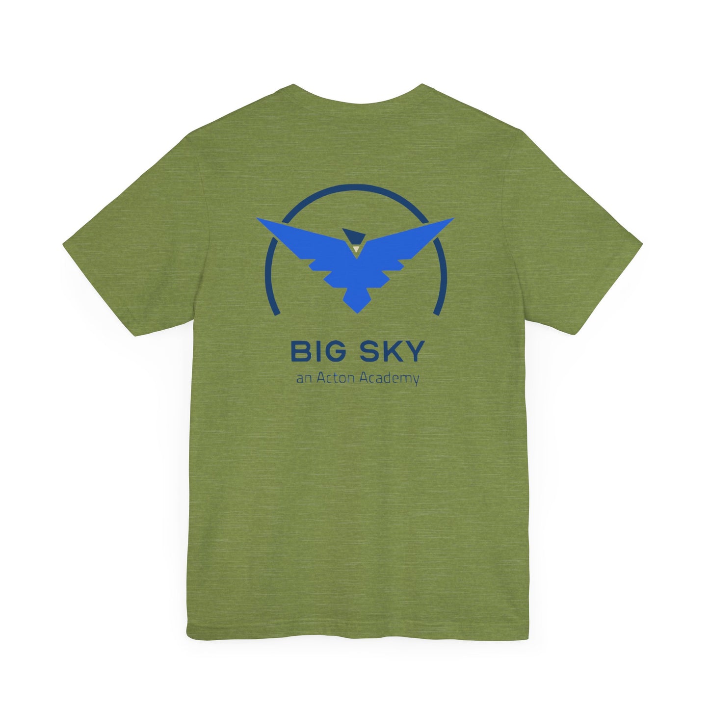 Big Sky front/back Unisex Jersey Short Sleeve Tee
