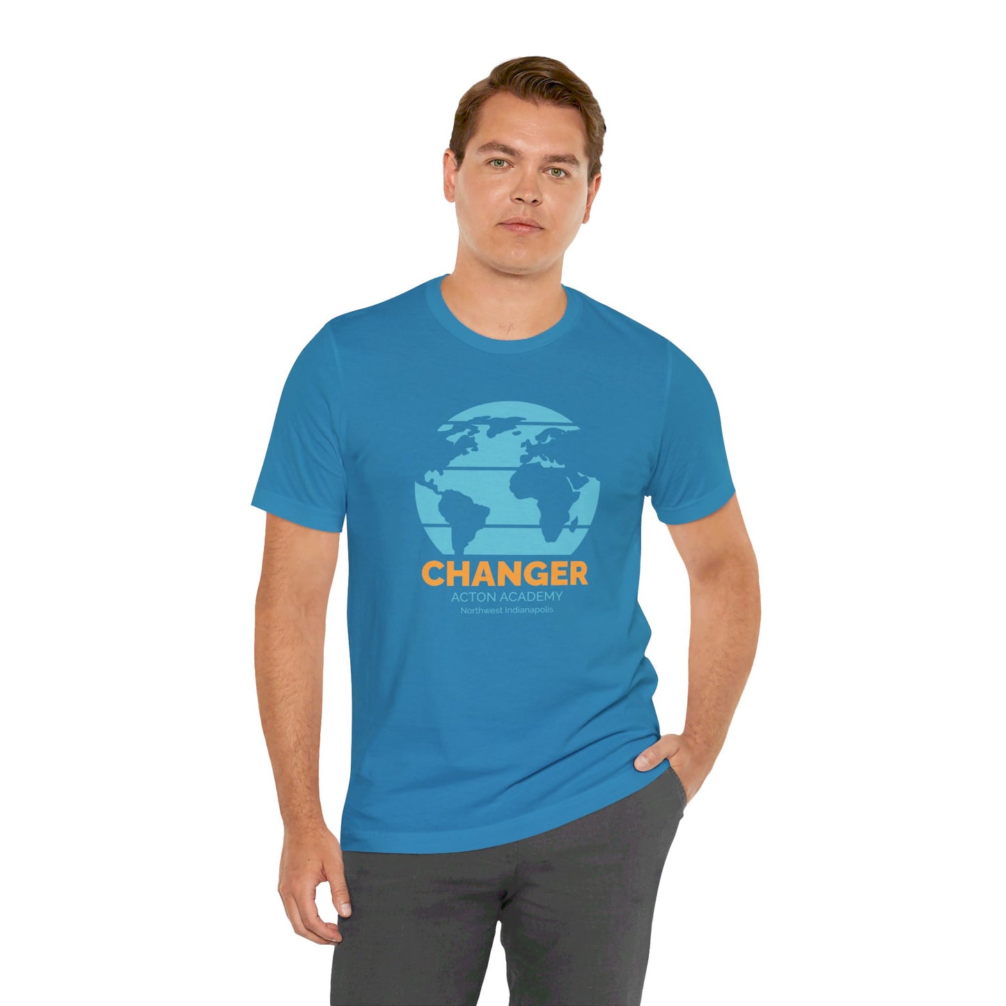 Acton NW Indy World Changer Unisex Jersey Short Sleeve Tee