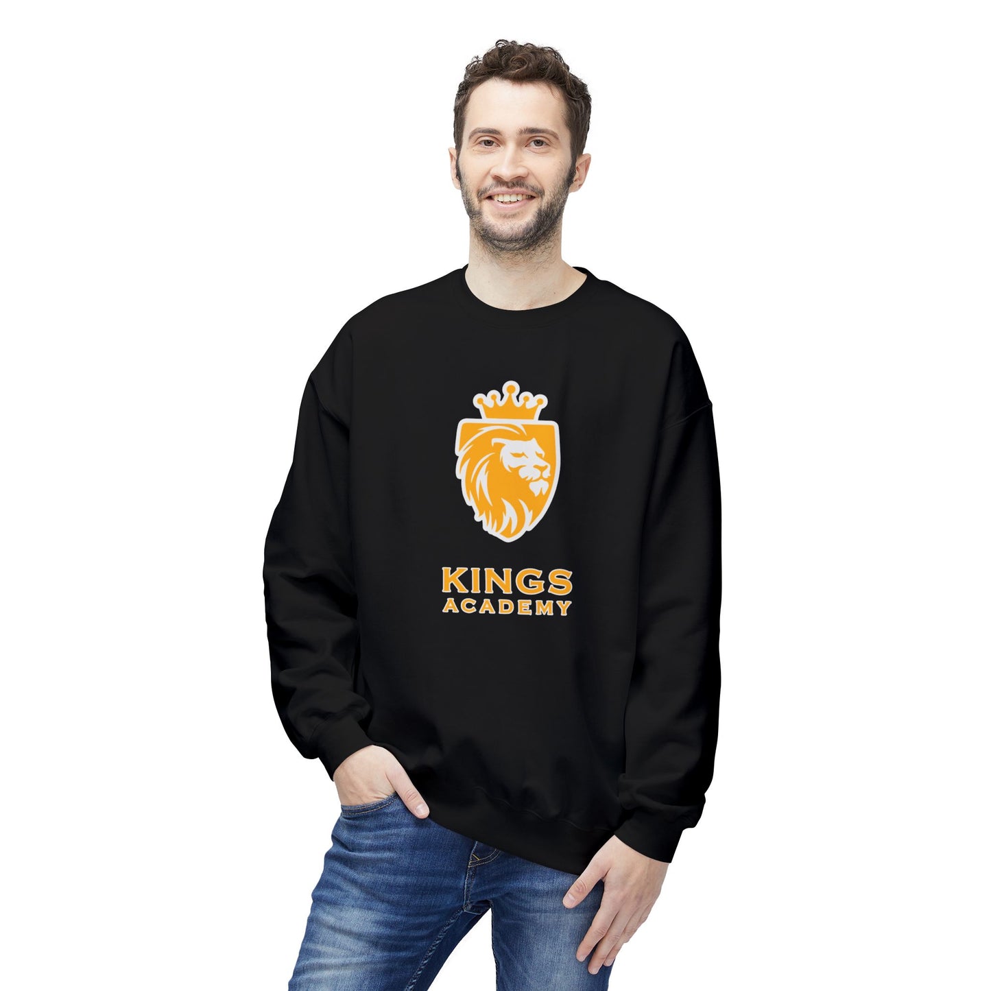 Acton King's Academy Unisex Midweight Softstyle Fleece Crewneck Sweatshirt