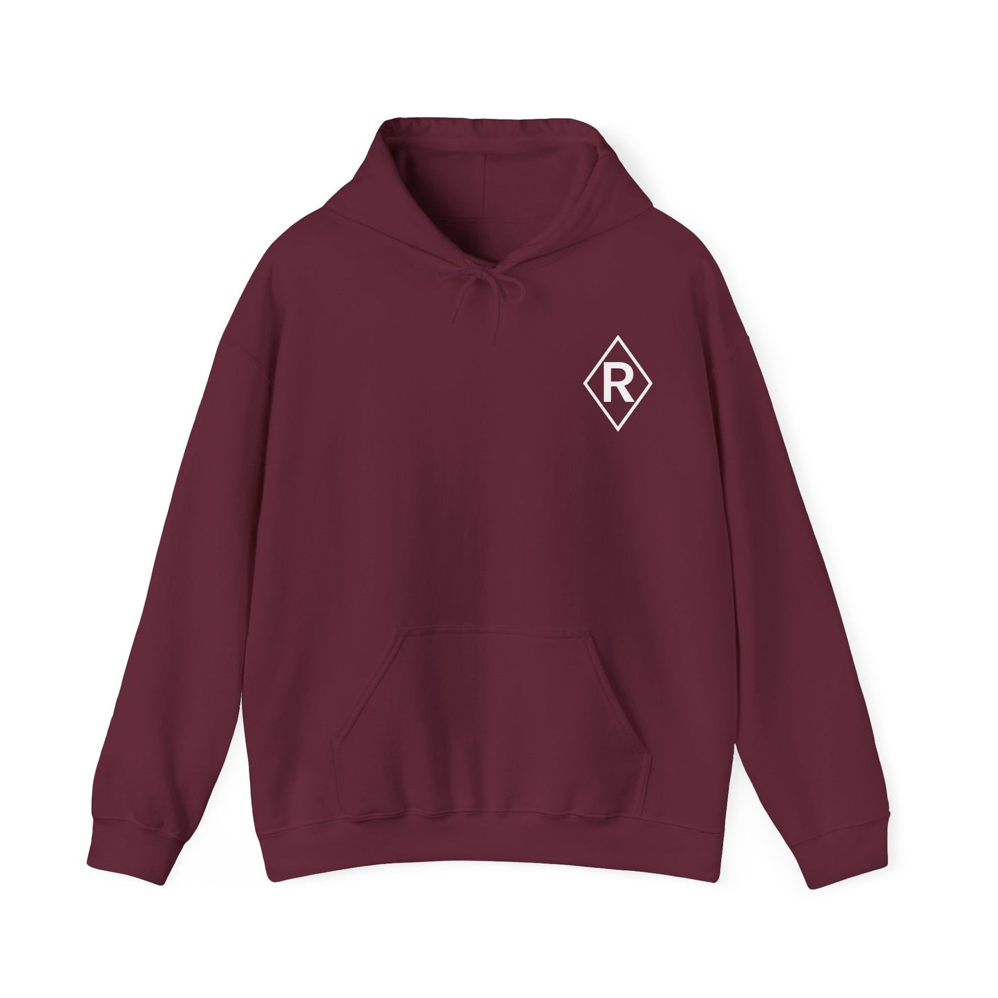 Diamond R Pools Black Unisex Heavy Blend™ Hooded Sweatshirt
