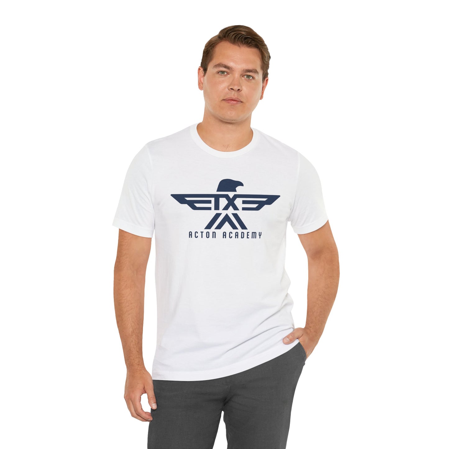 Acton CyFair Retro logo Unisex Jersey Short Sleeve Tee