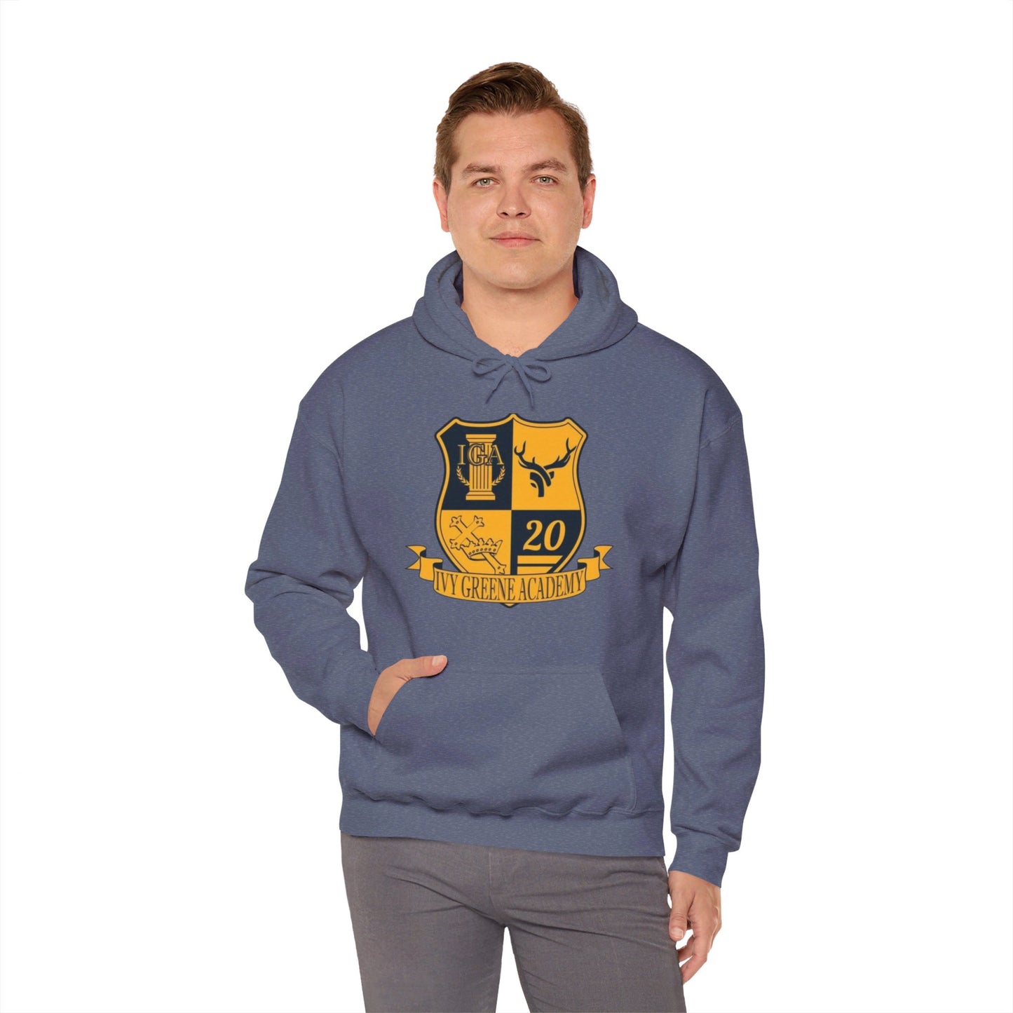 Ivy Greene logo Unisex Heavy Blend™ Hooded Sweatshirt