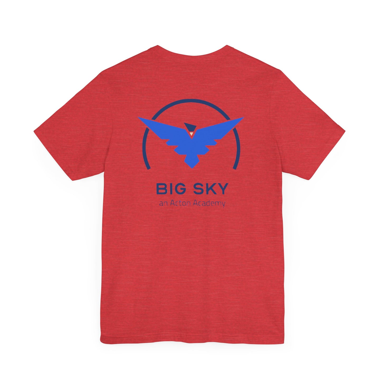 Big Sky front/back Unisex Jersey Short Sleeve Tee