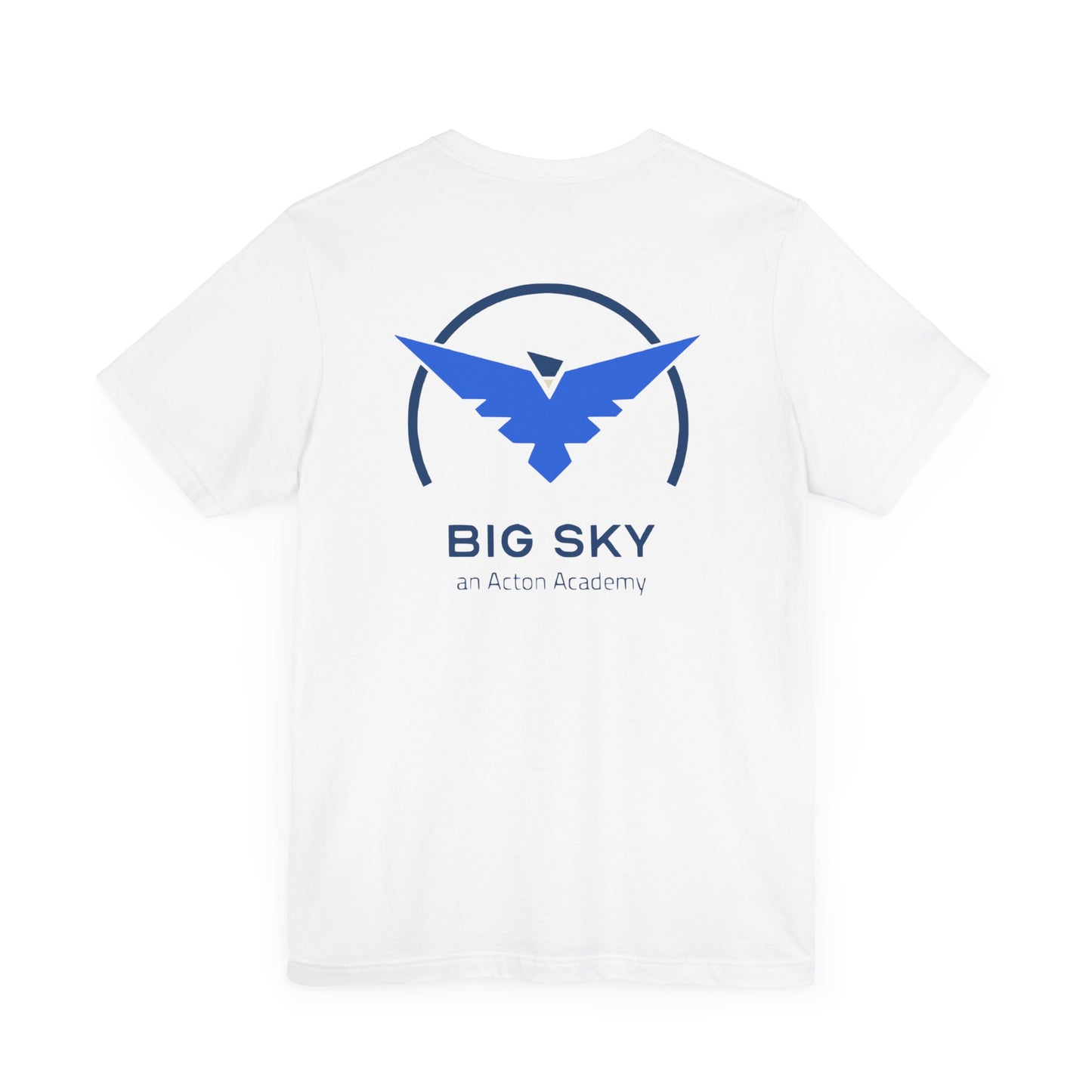 Big Sky front/back Unisex Jersey Short Sleeve Tee