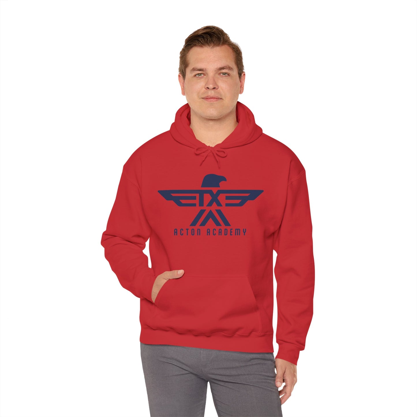Acton CyFair Retro logo Unisex Heavy Blend™ Hooded Sweatshirt