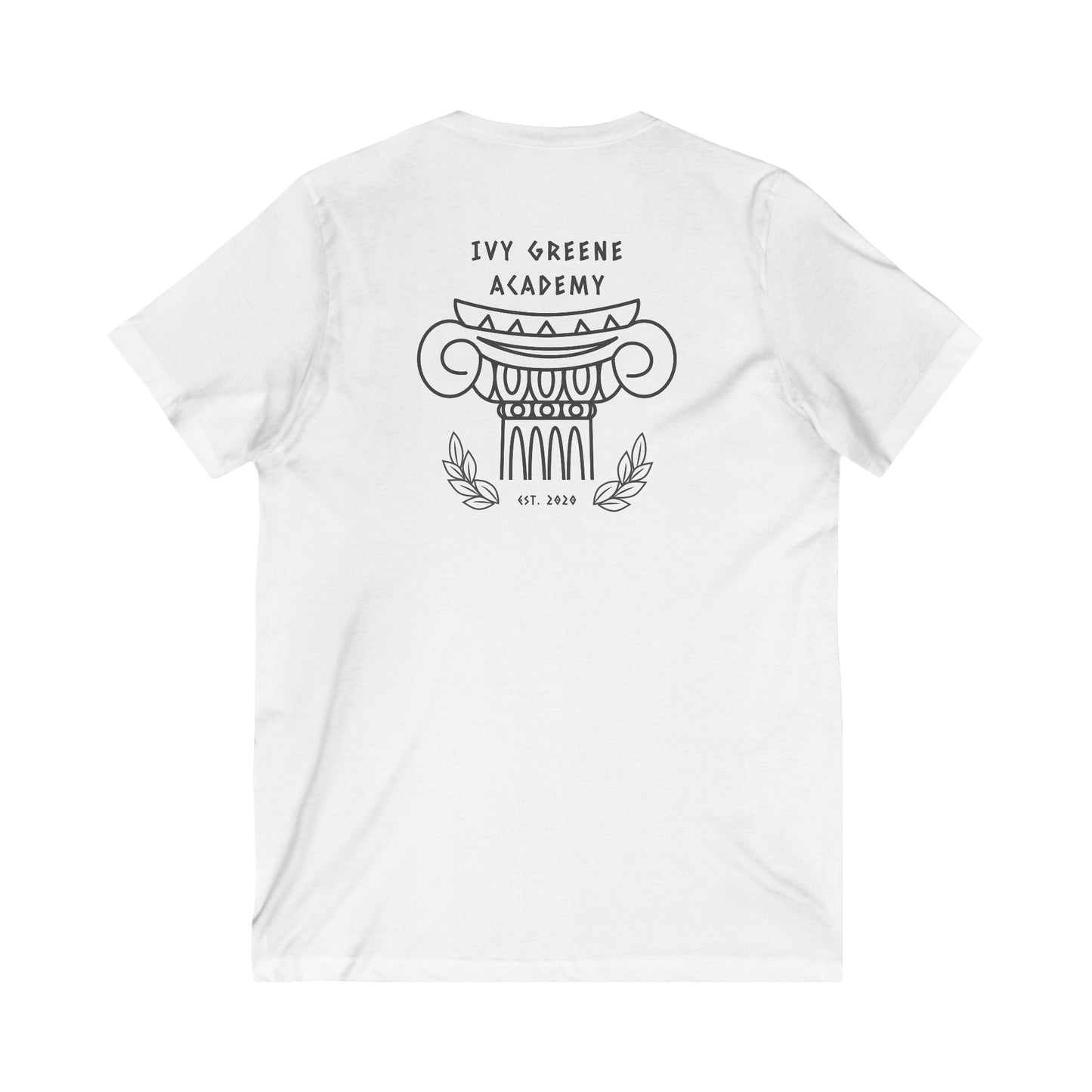 Ivy Greene Unisex Jersey Short Sleeve V-Neck Tee